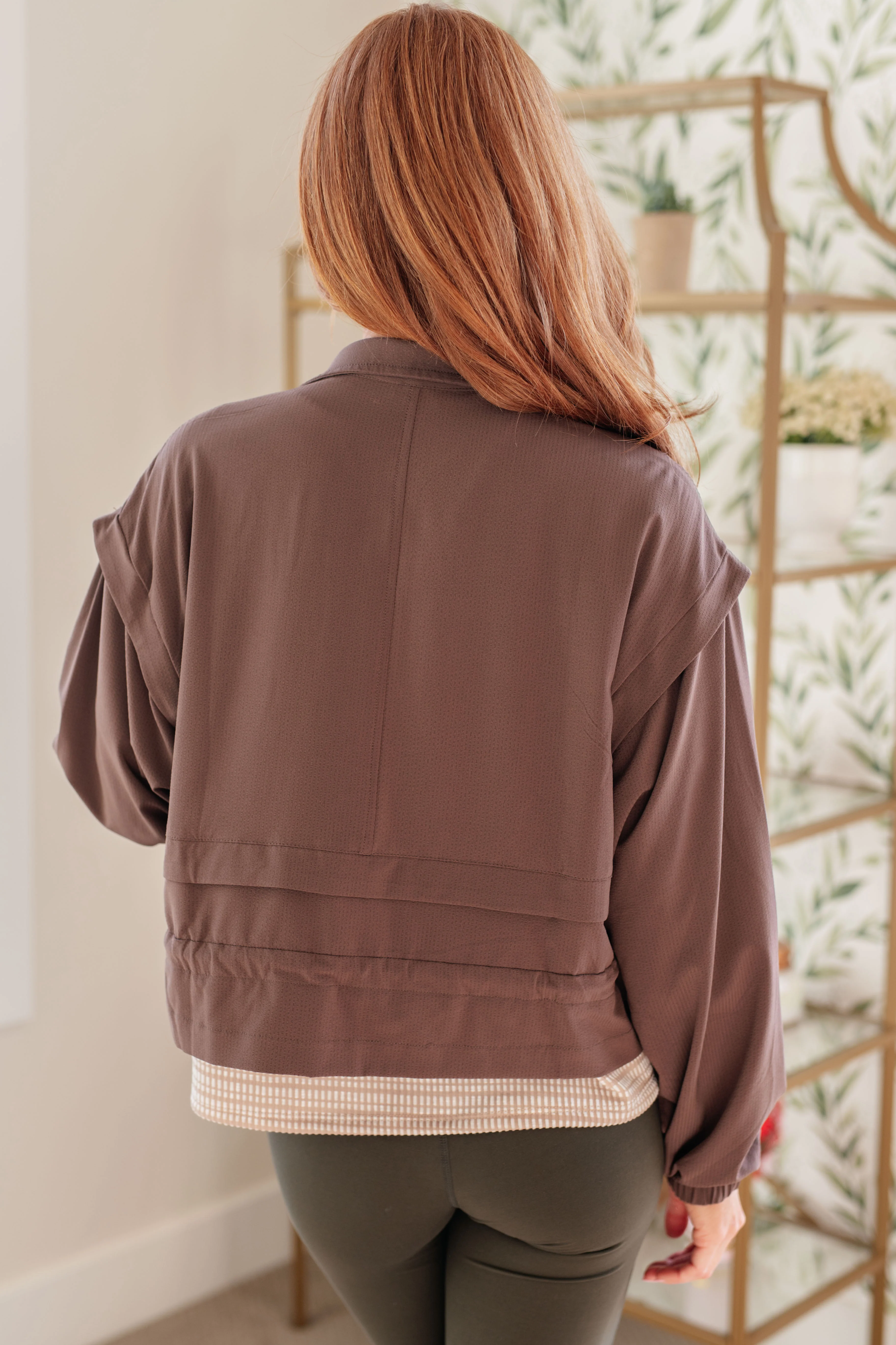 She's Got Game Cropped Jacket in Brown - 12/22/2025 - Image 9