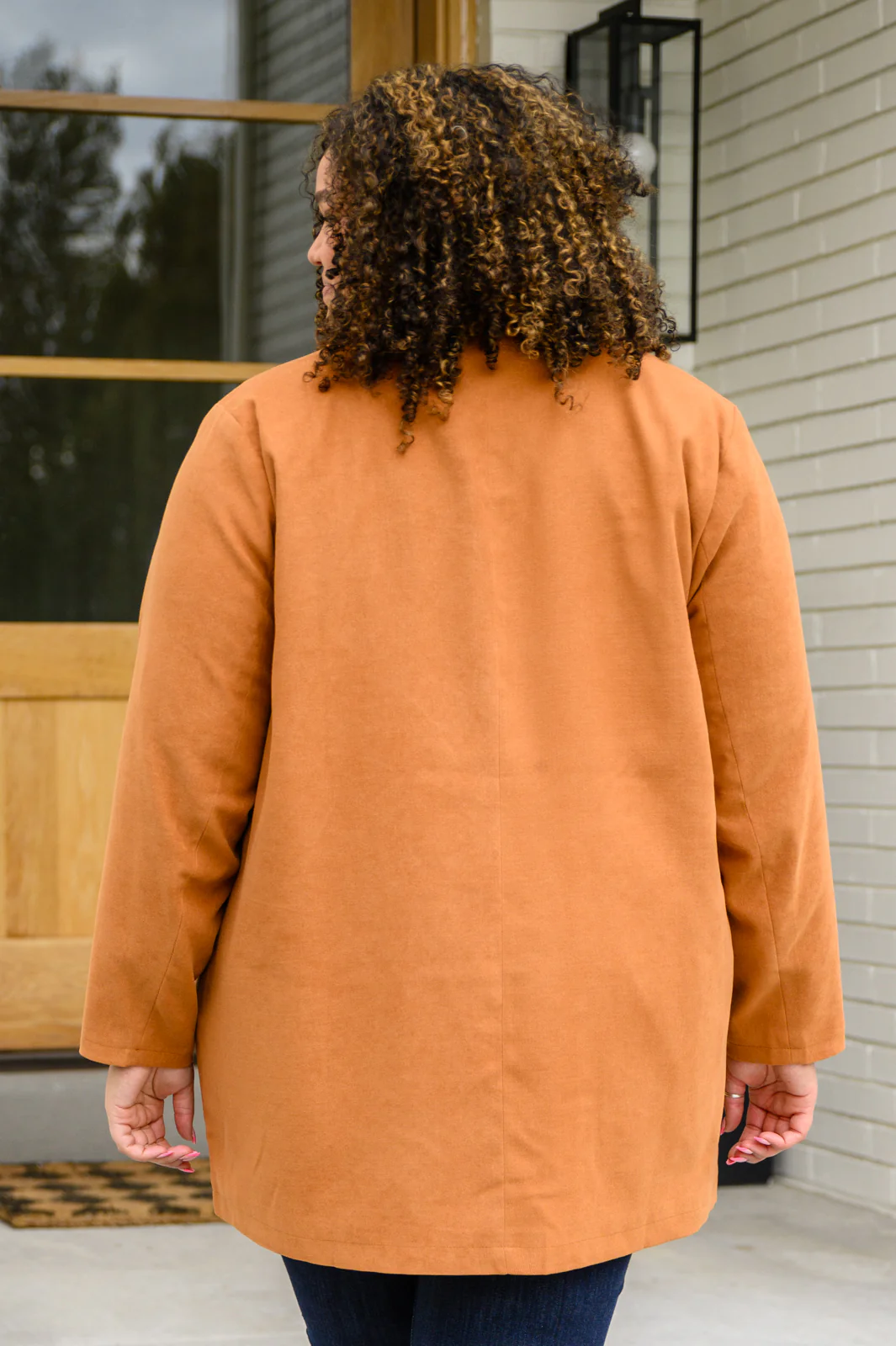 She's On Point Collared Coat In Rust - 10/4/2022 - Image 11