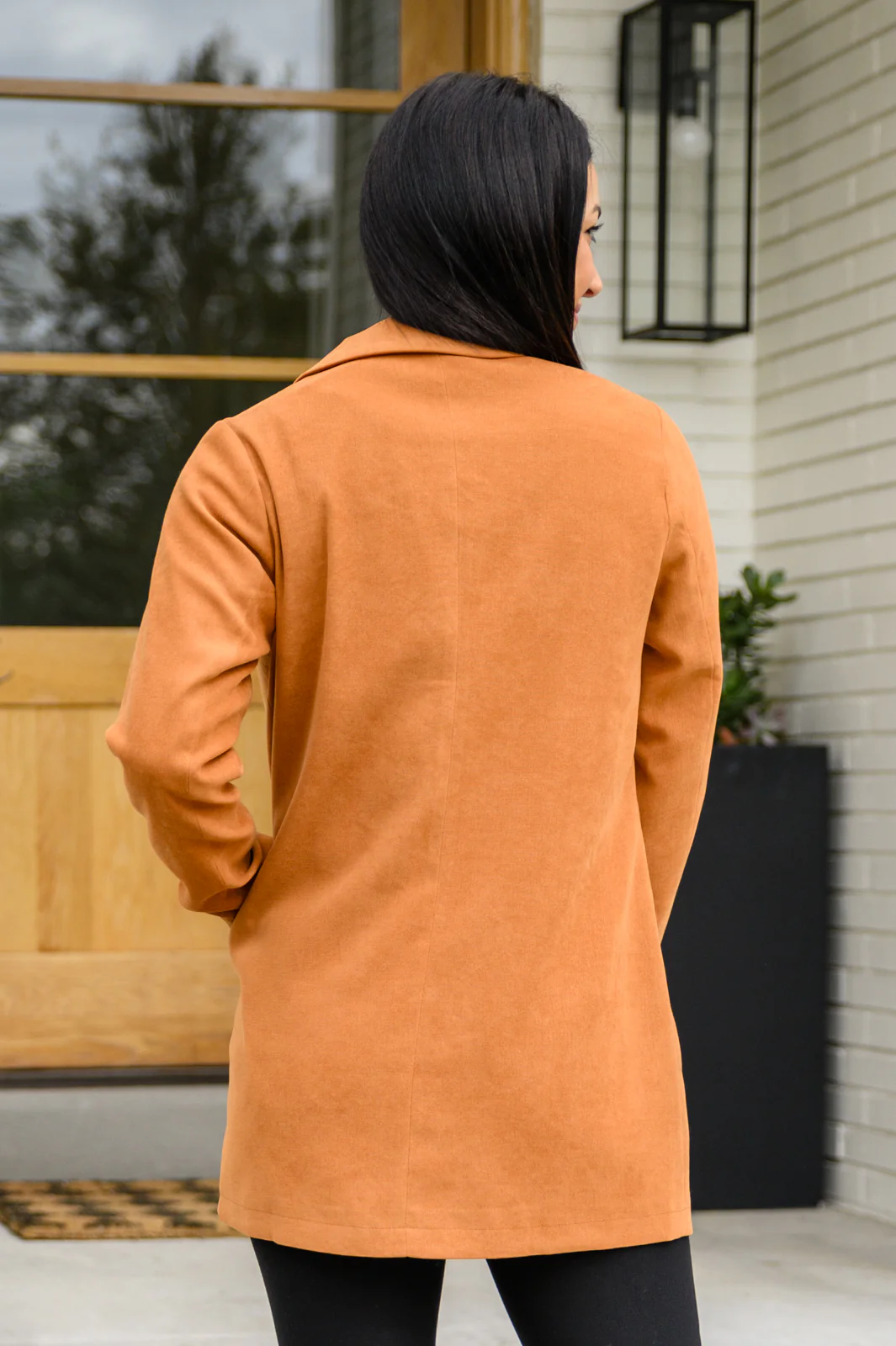 She's On Point Collared Coat In Rust - 10/4/2022 - Image 16