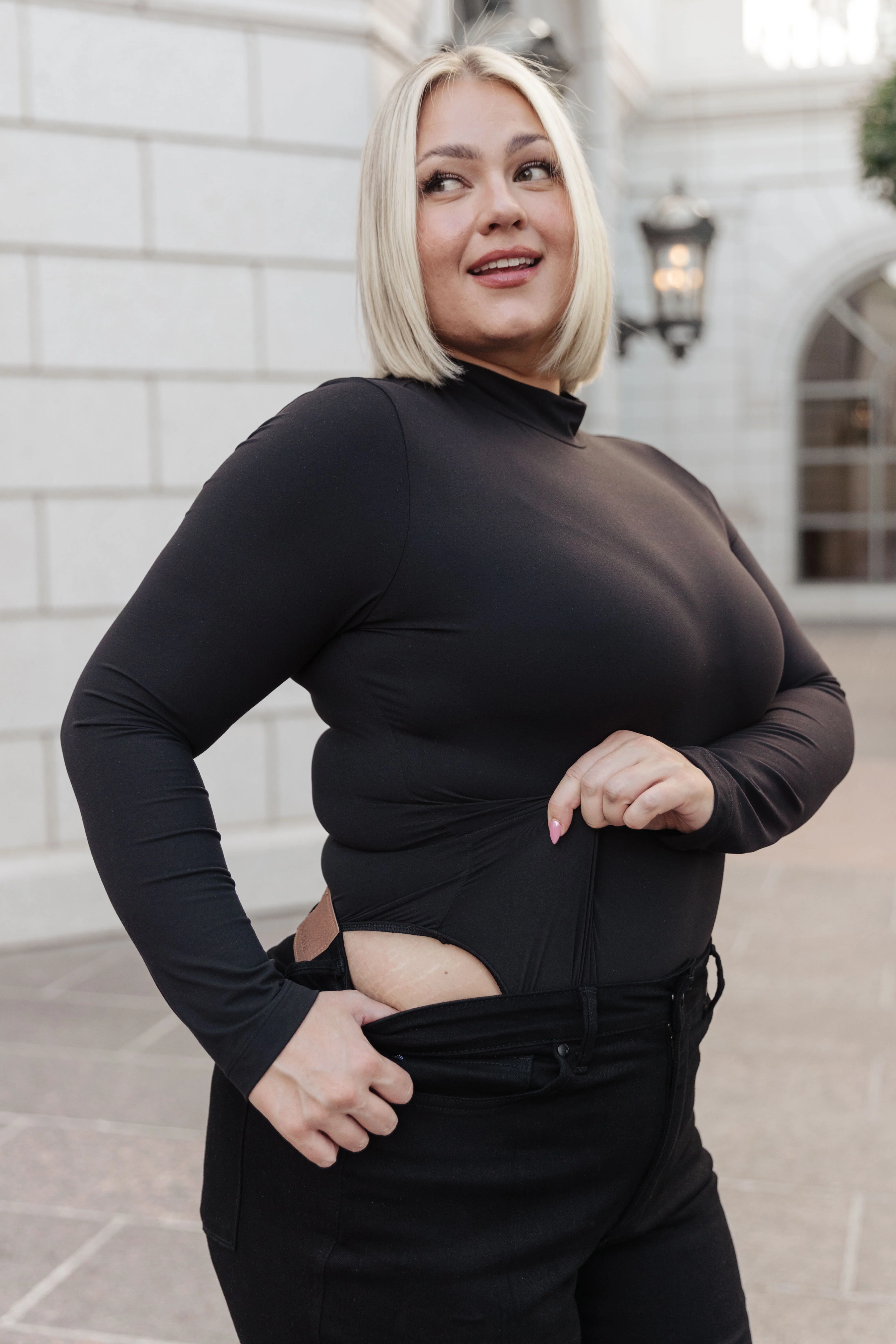 Simple Situation Mock Neck Bodysuit - 11/6/2023 - Image 11