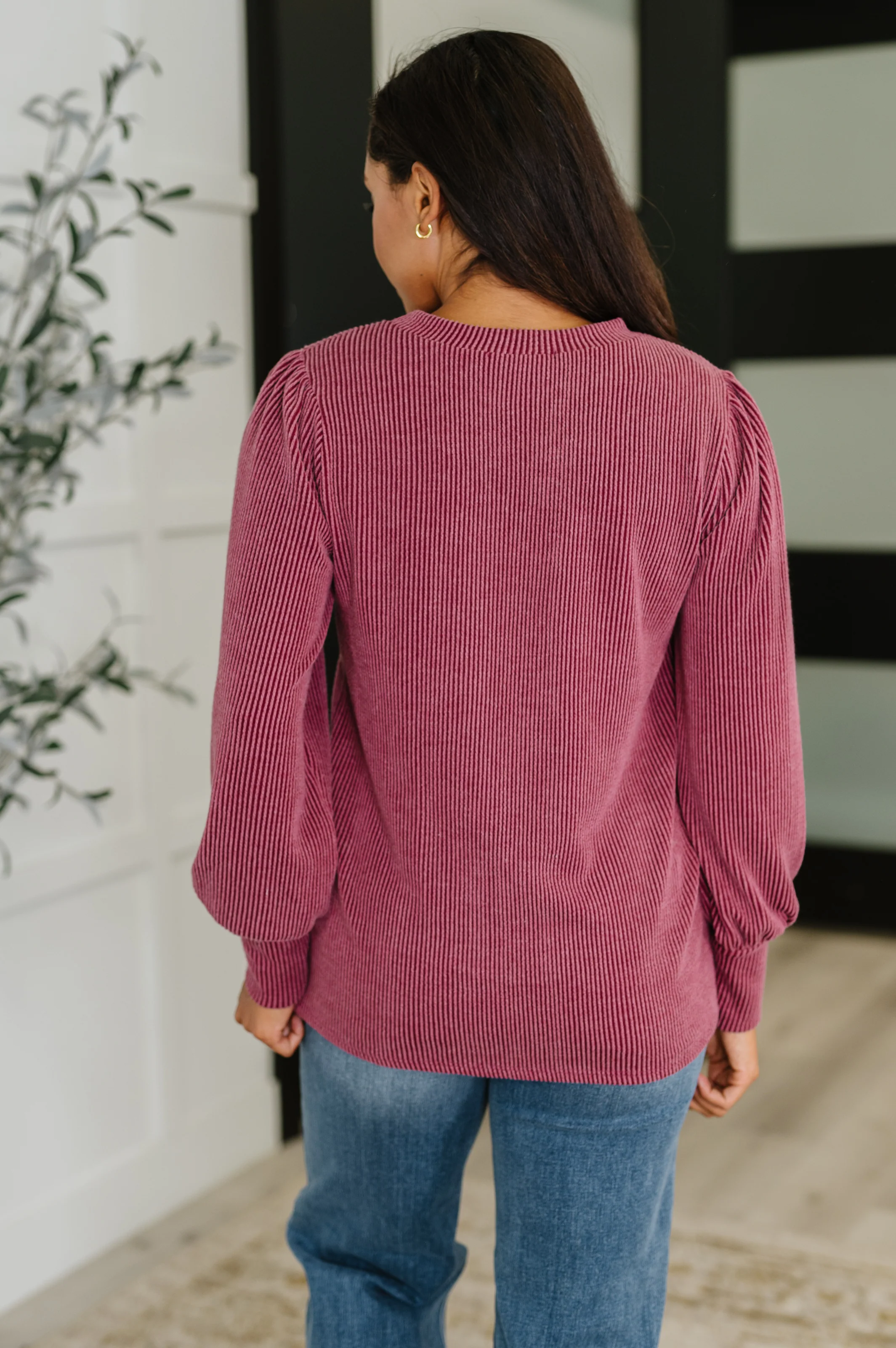 Simply Styled Balloon Sleeve Knit Top - 9/12/2025 - Image 3