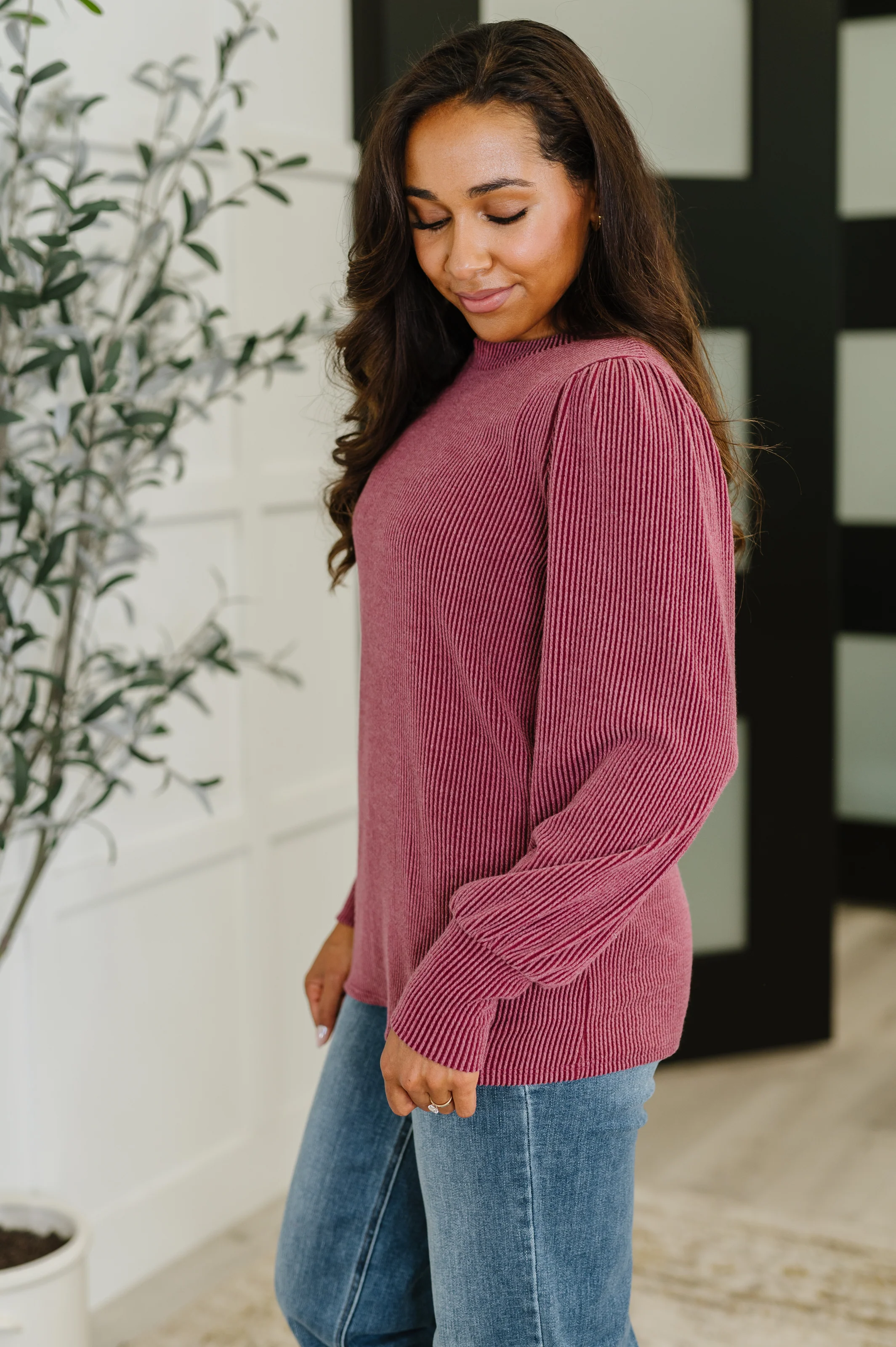 Simply Styled Balloon Sleeve Knit Top - 9/12/2025 - Image 5