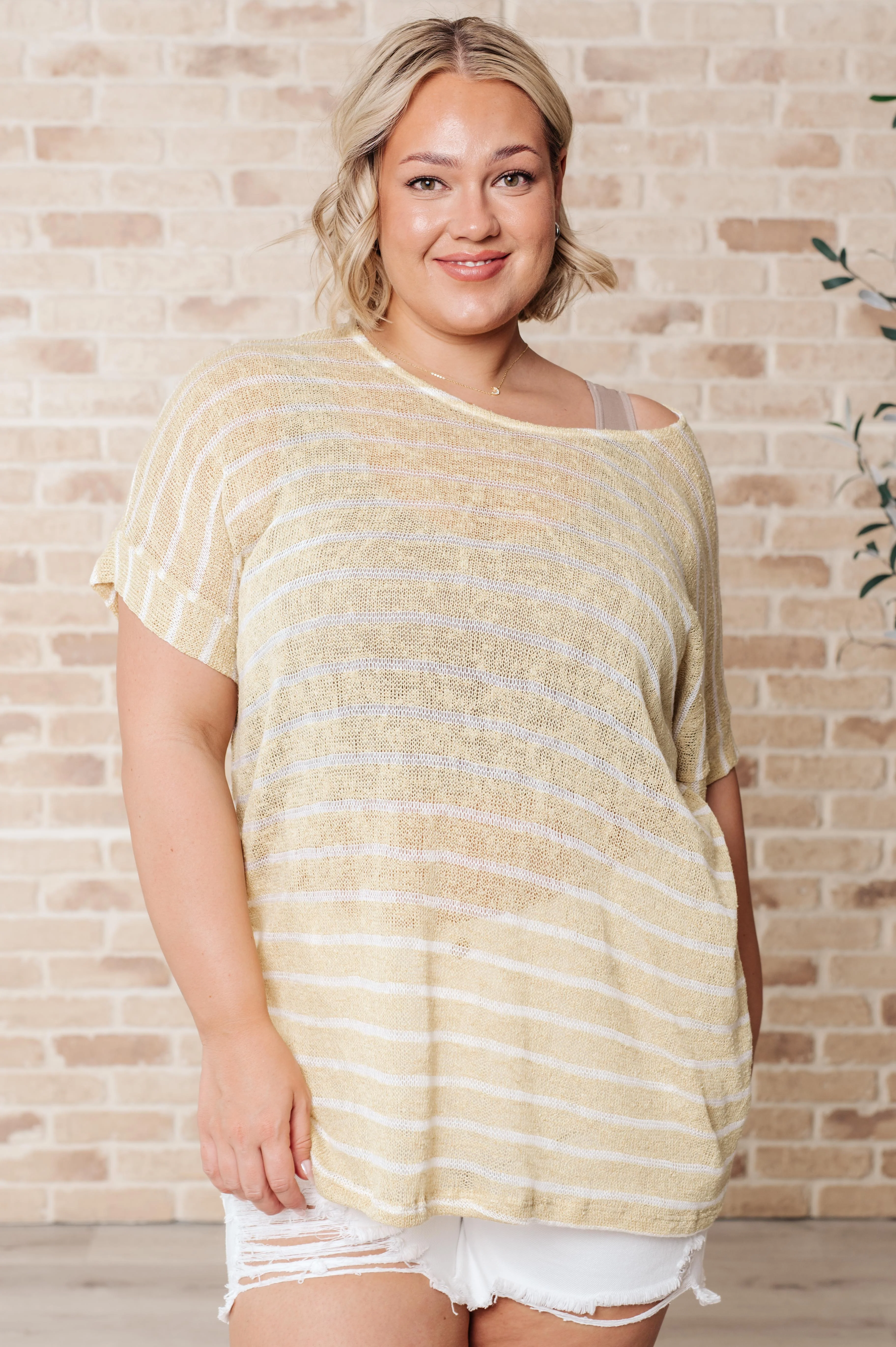 Simply Sweet Striped Top - 6/28/2024 - Image 4