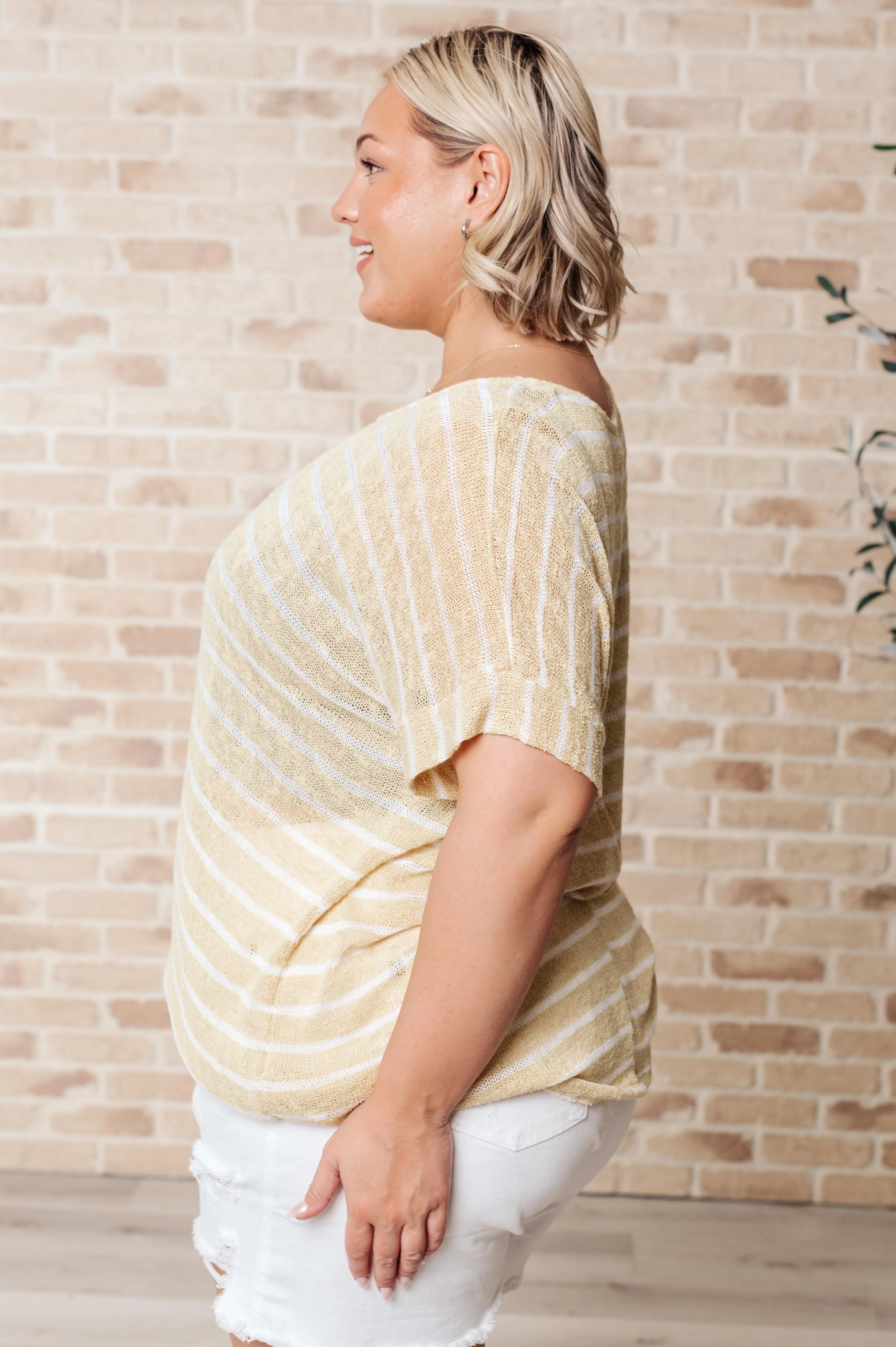 Simply Sweet Striped Top - 6/28/2024 - Image 6