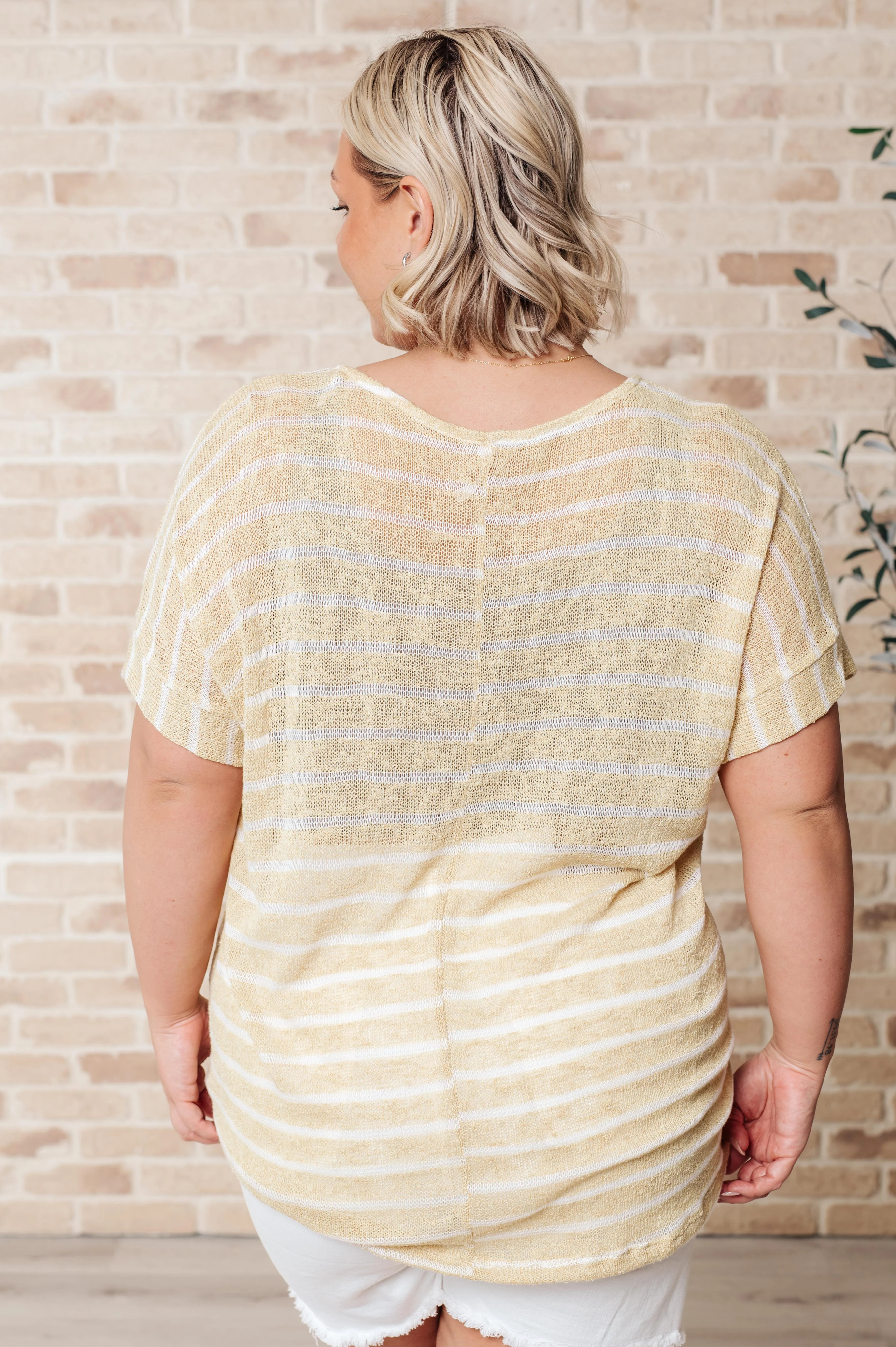 Simply Sweet Striped Top - 6/28/2024 - Image 8