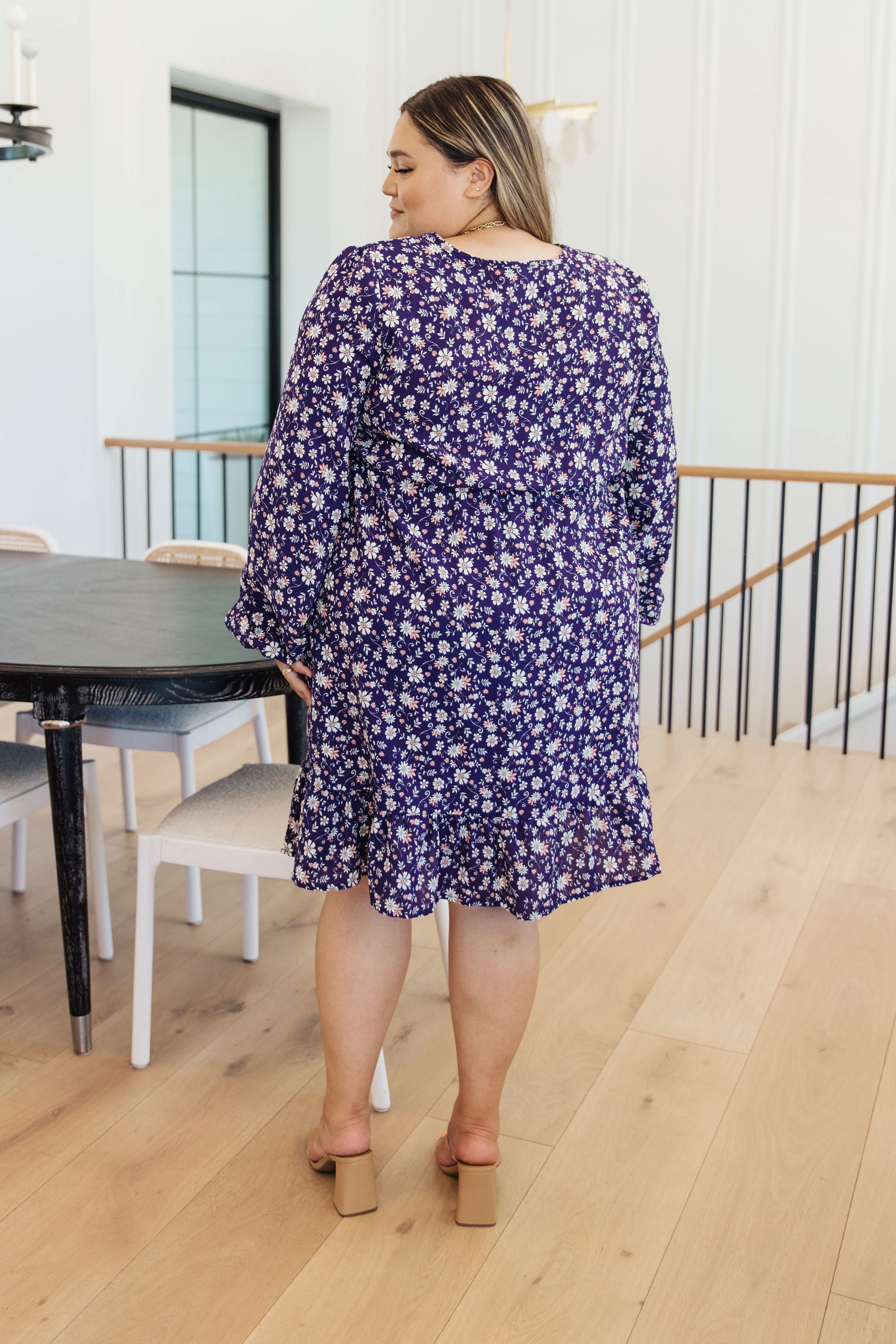 Since You've Been Gone Floral V-Neck Dress - 9/7/2023 - Image 7
