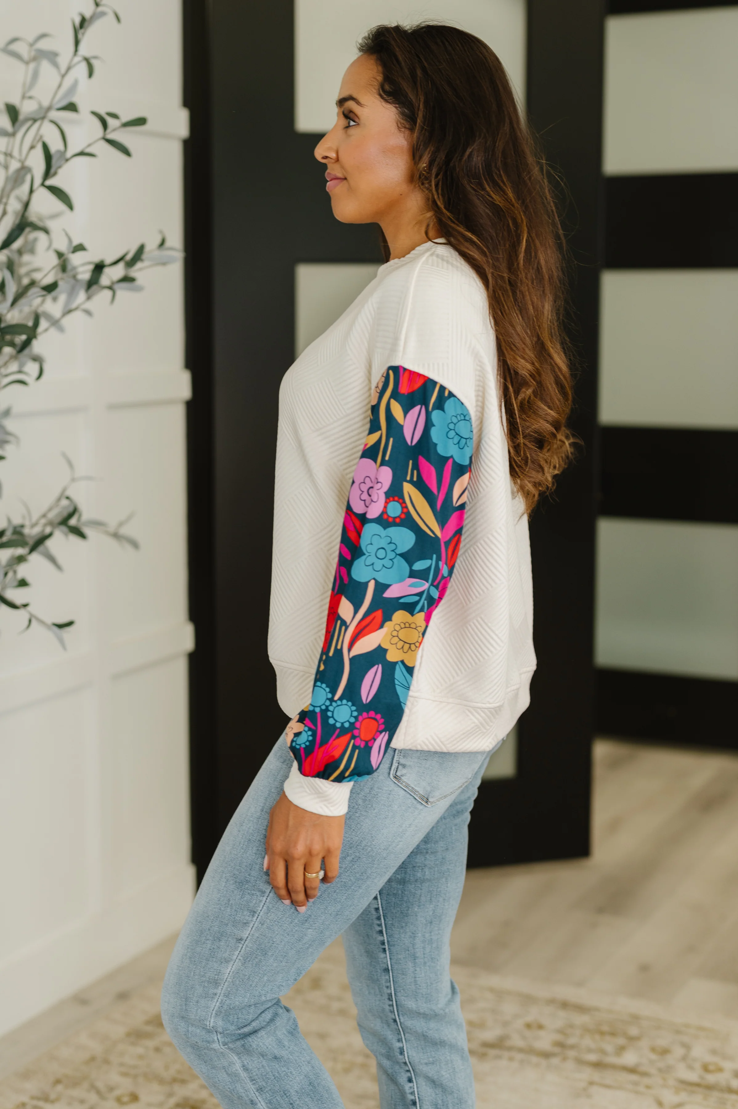 Sing a Melody Floral Sleeve Top - 9/16/2025 - Image 3