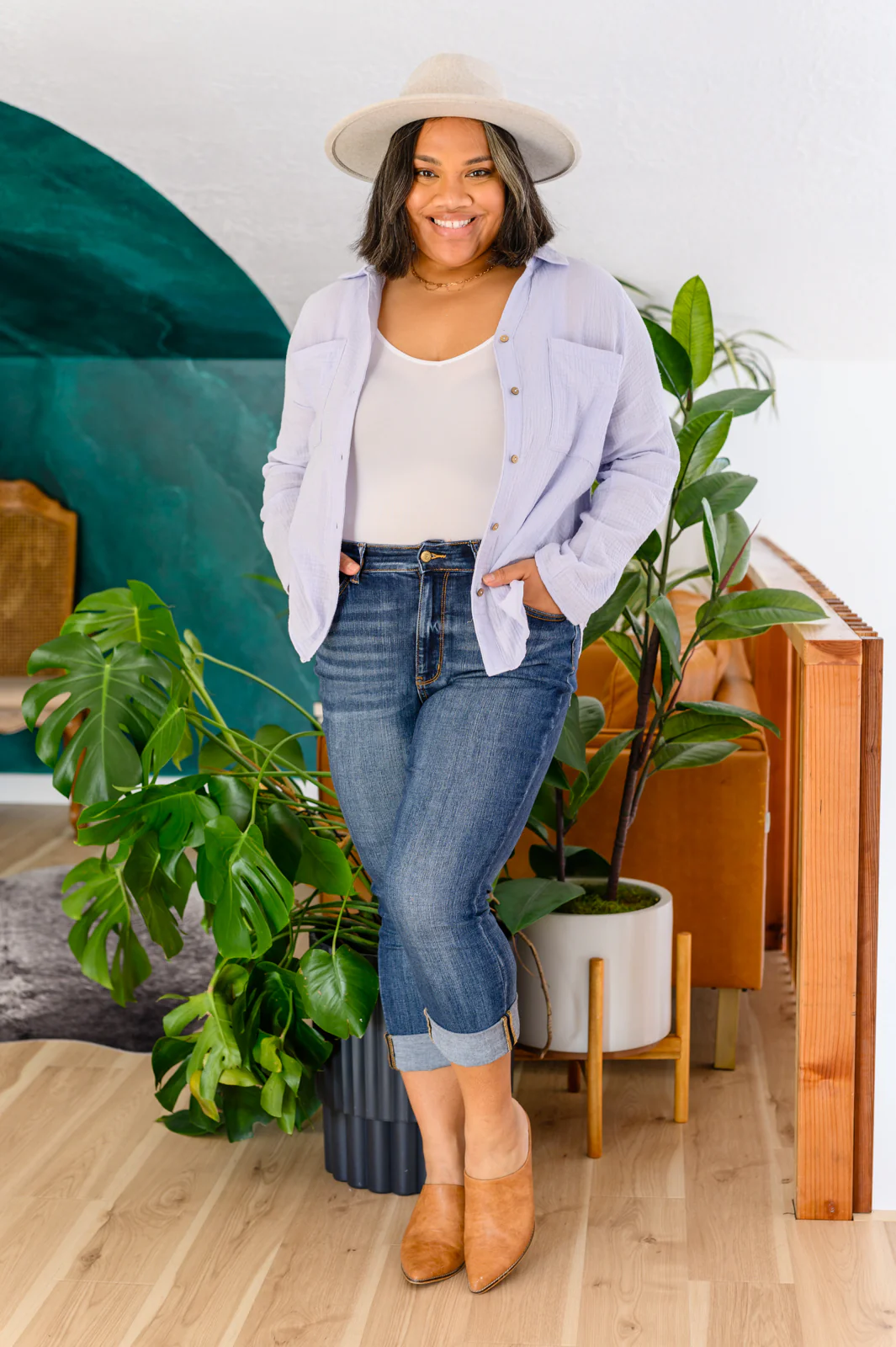 Skies The Limit Button Up in Lavender Blue - 1/19/2023 - Image 13