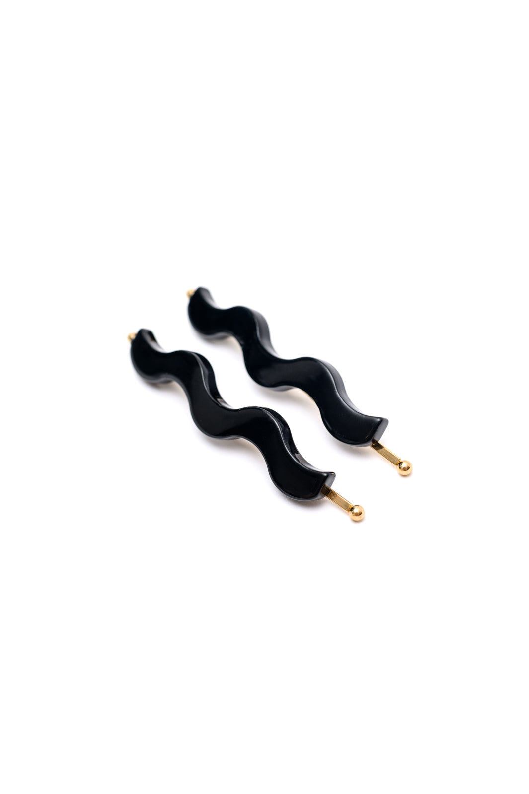 Sleek Waves Hair Clip in Black - 8/14/2023 - Image 3