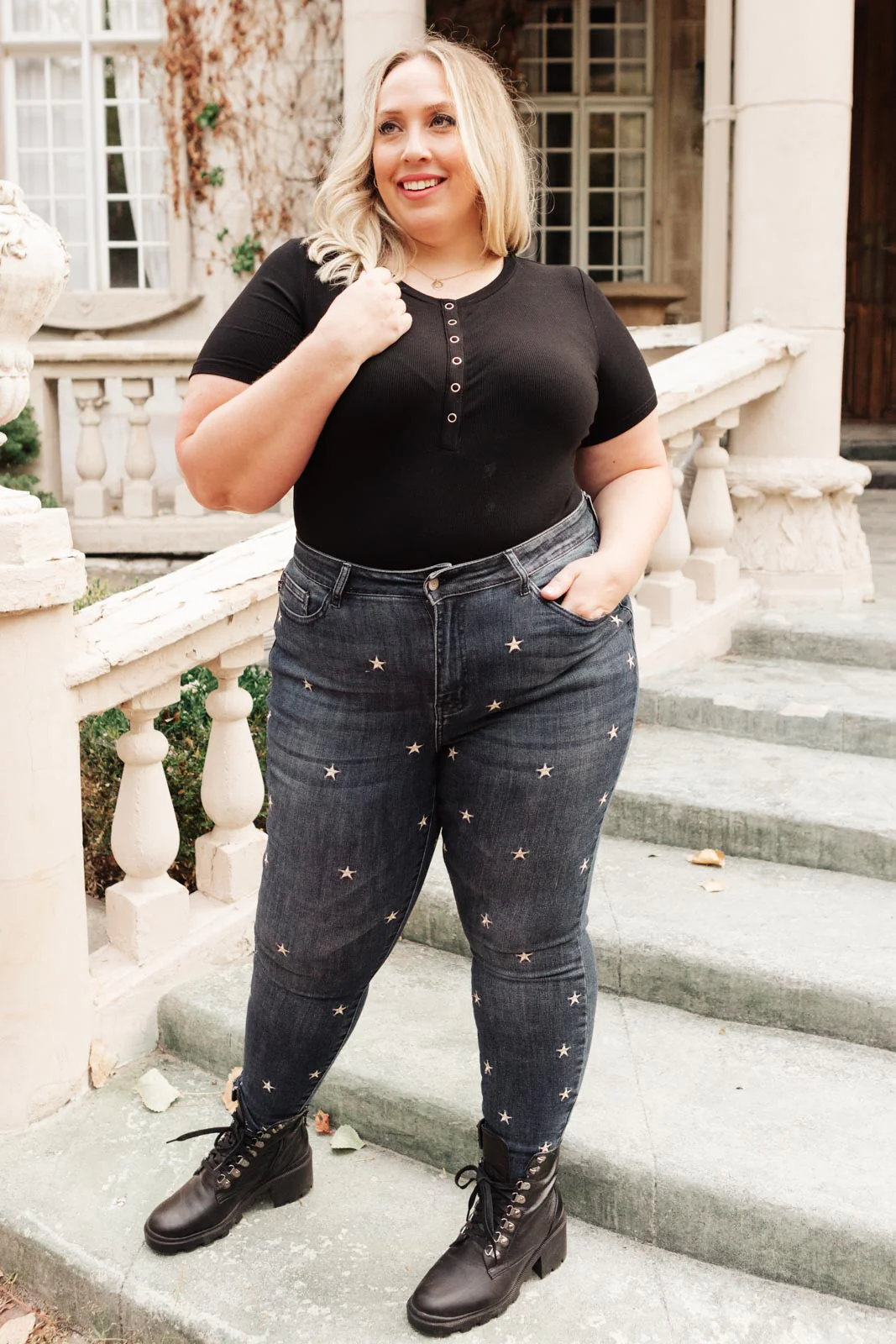 Snap It Up Bodysuit in Black - 10/28/2021 - Image 14