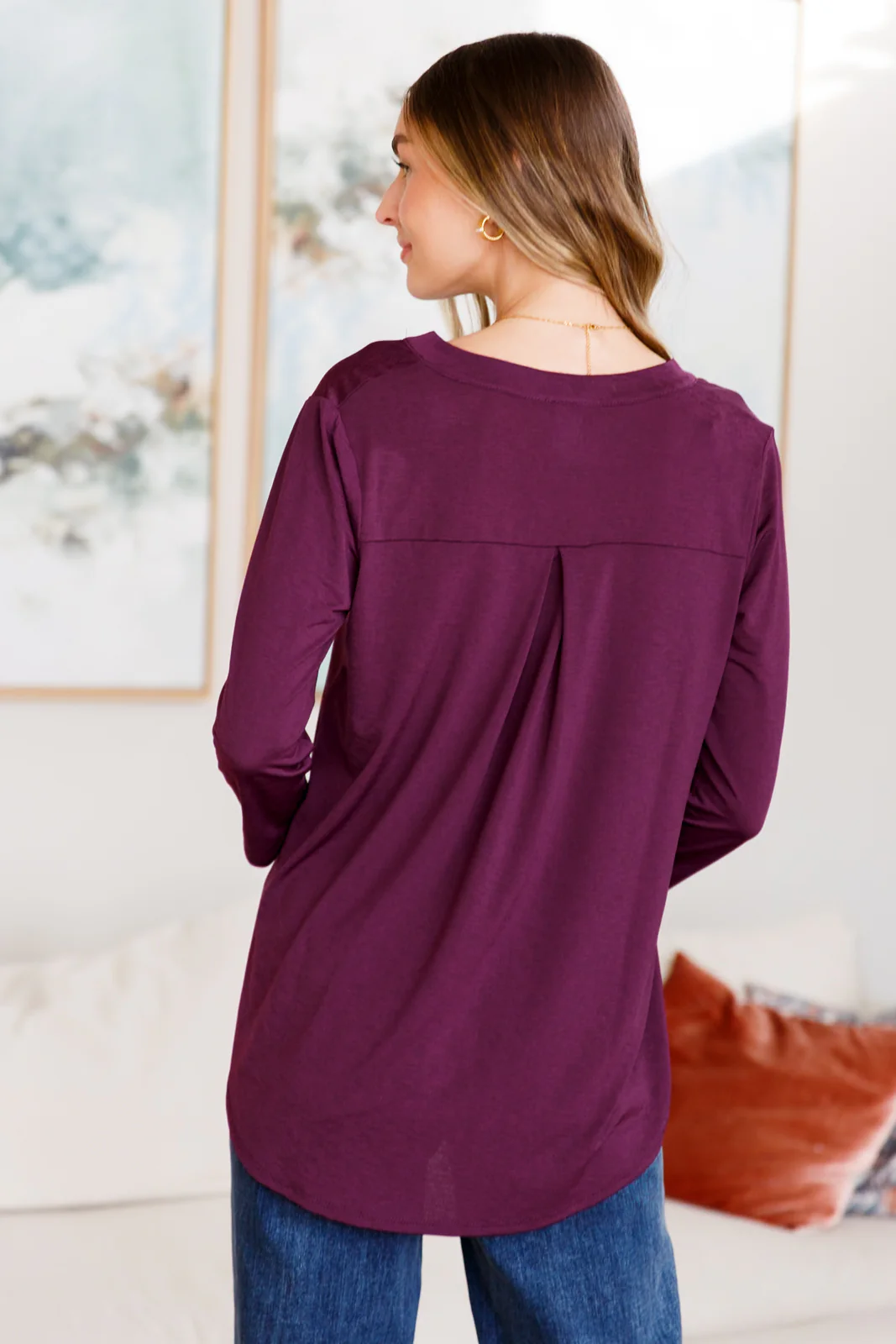 So Outstanding Top in Dark Magenta - 2/9/2024 - Image 10