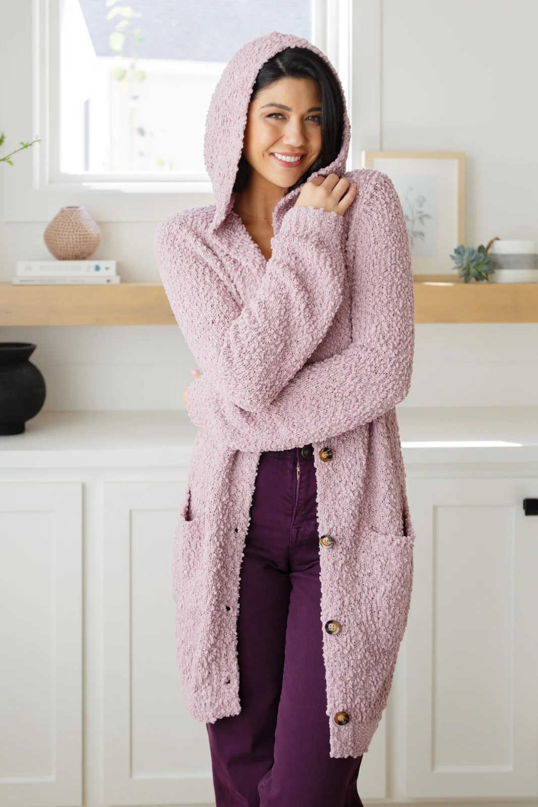 Soft Wisteria Hooded Cardigan - 10/5/2023 - Image 13
