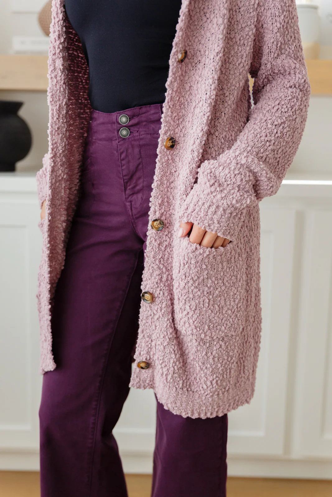 Soft Wisteria Hooded Cardigan - 10/5/2023 - Image 7