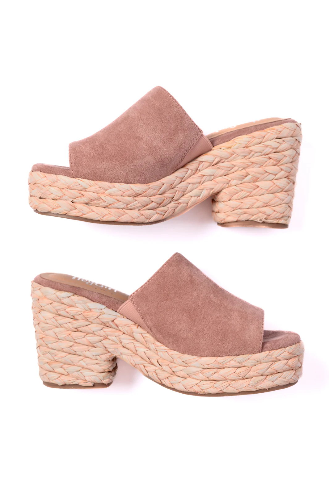 Solstice Espadrille Wedge in Blush - 6/19/2024 Corkys - Image 2