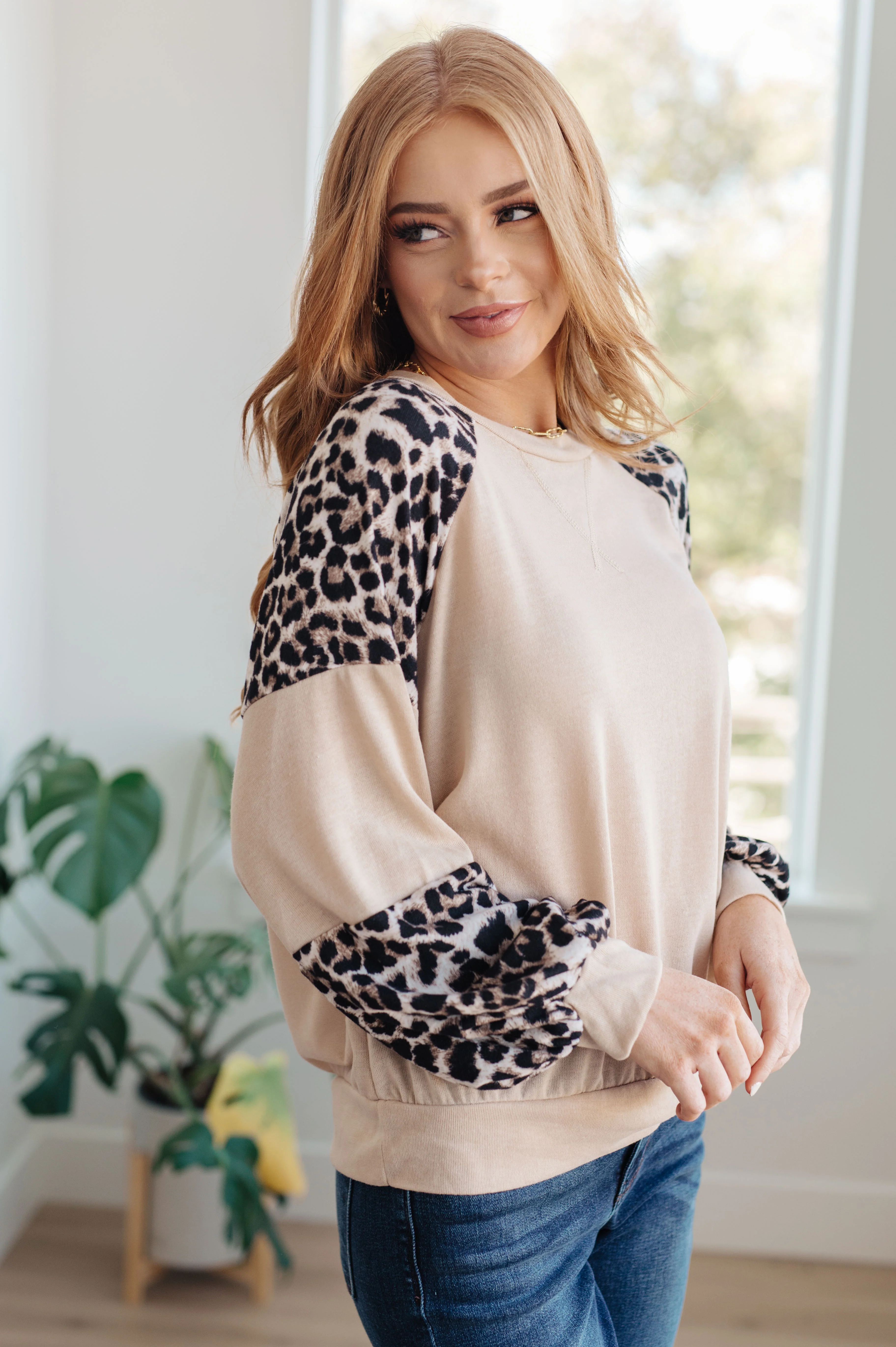Sometime Safari Animal Print Top - 10/4/2024 - Image 6