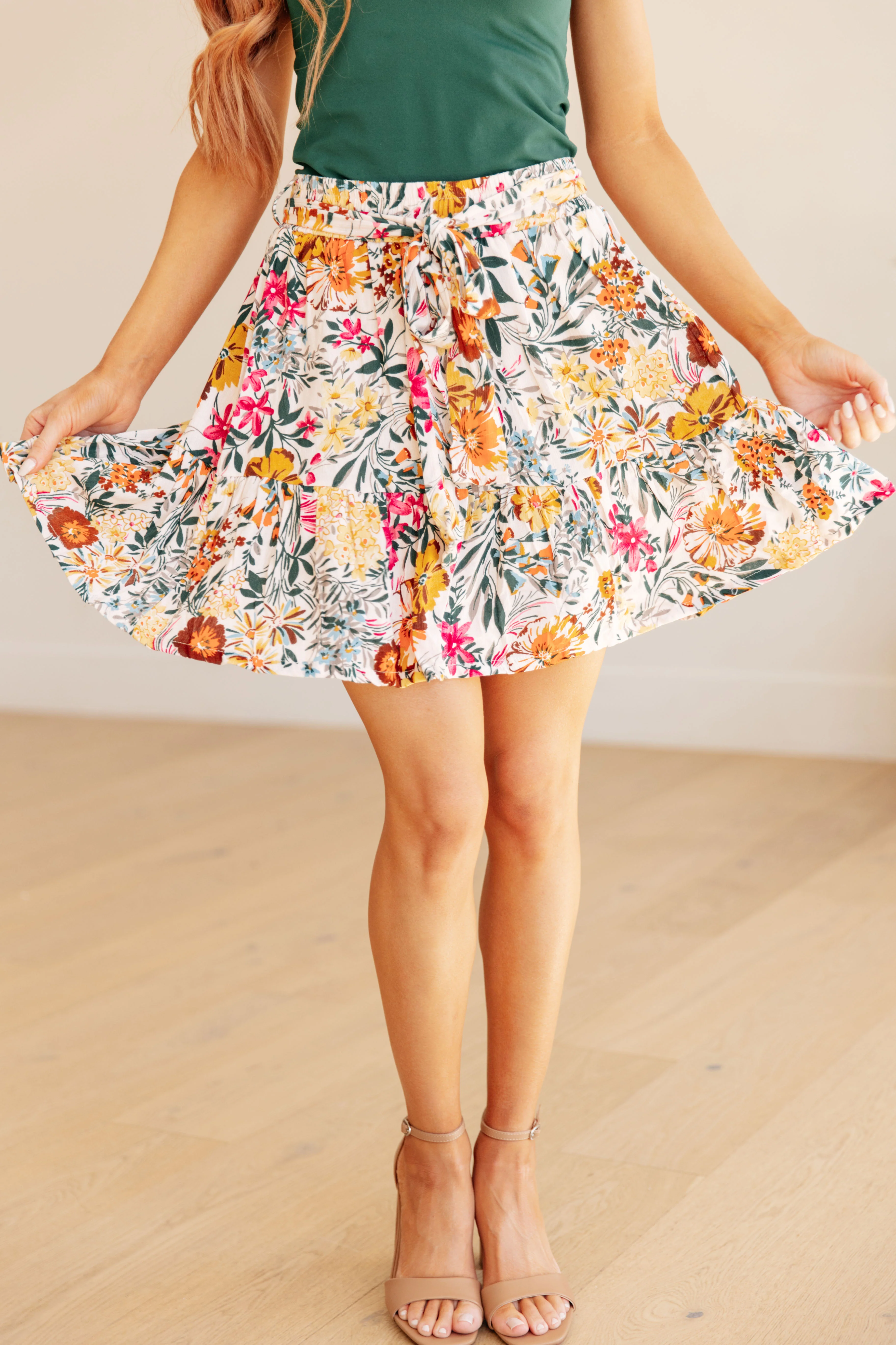 Spring Fields Floral Skirt - 3/14/2024 - Image 3