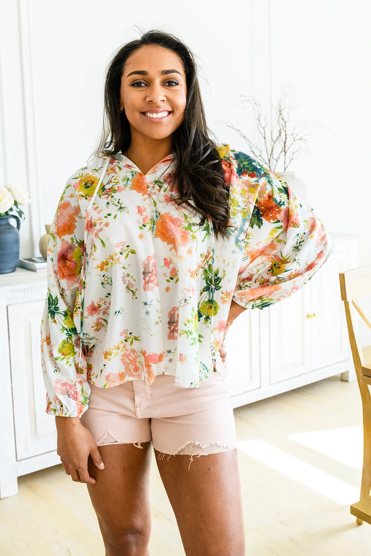 Spring Haiku Floral Blouse - 3/23/2023 - Image 4