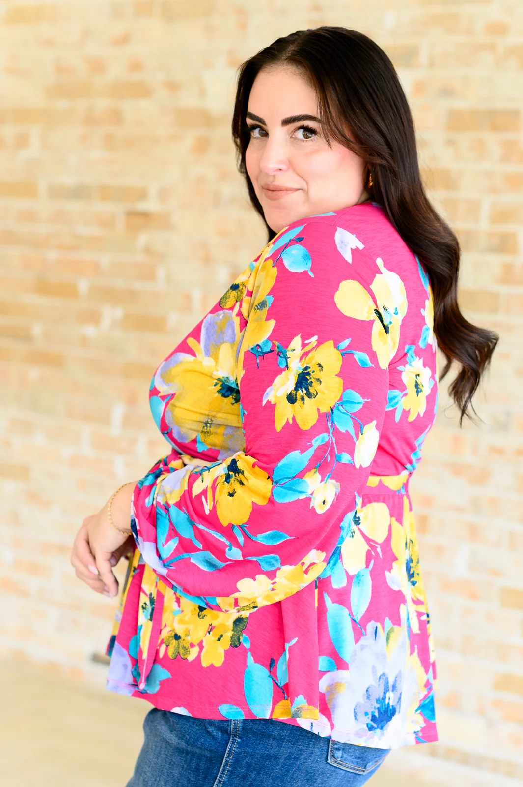 Spring to Be Sprung V-Neck Floral Blouse - 5/28/2024 - Image 5
