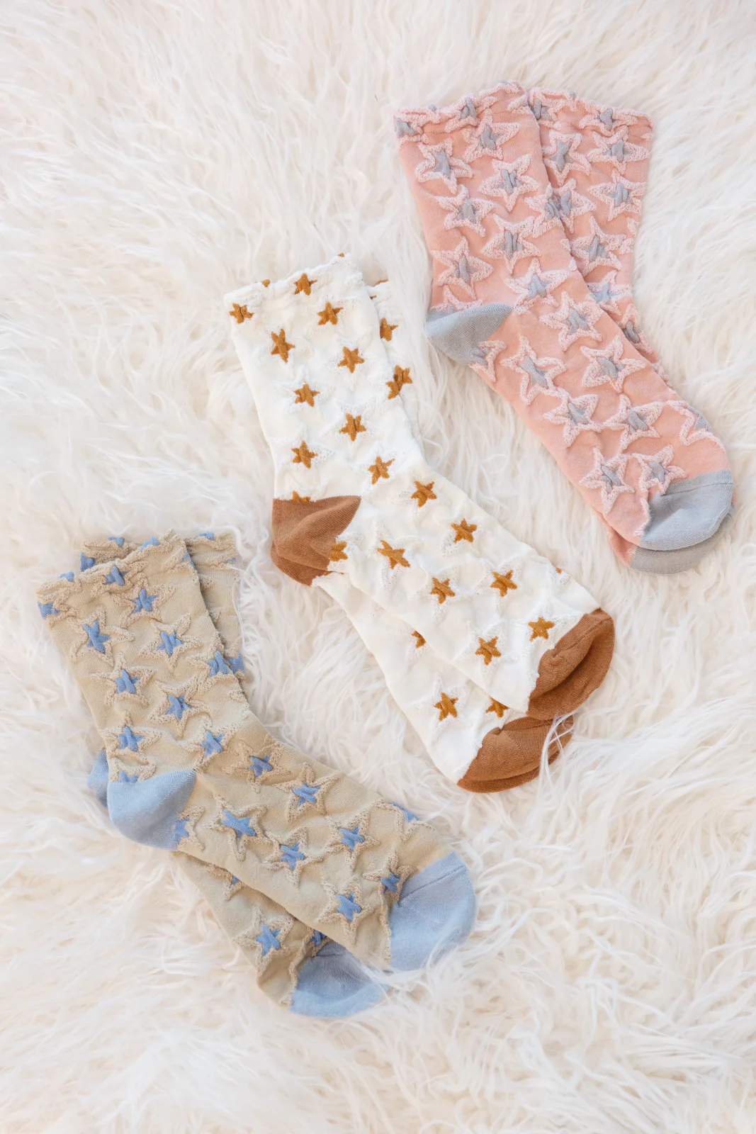 Star Design Socks In White - 11/22/2022 - Image 3