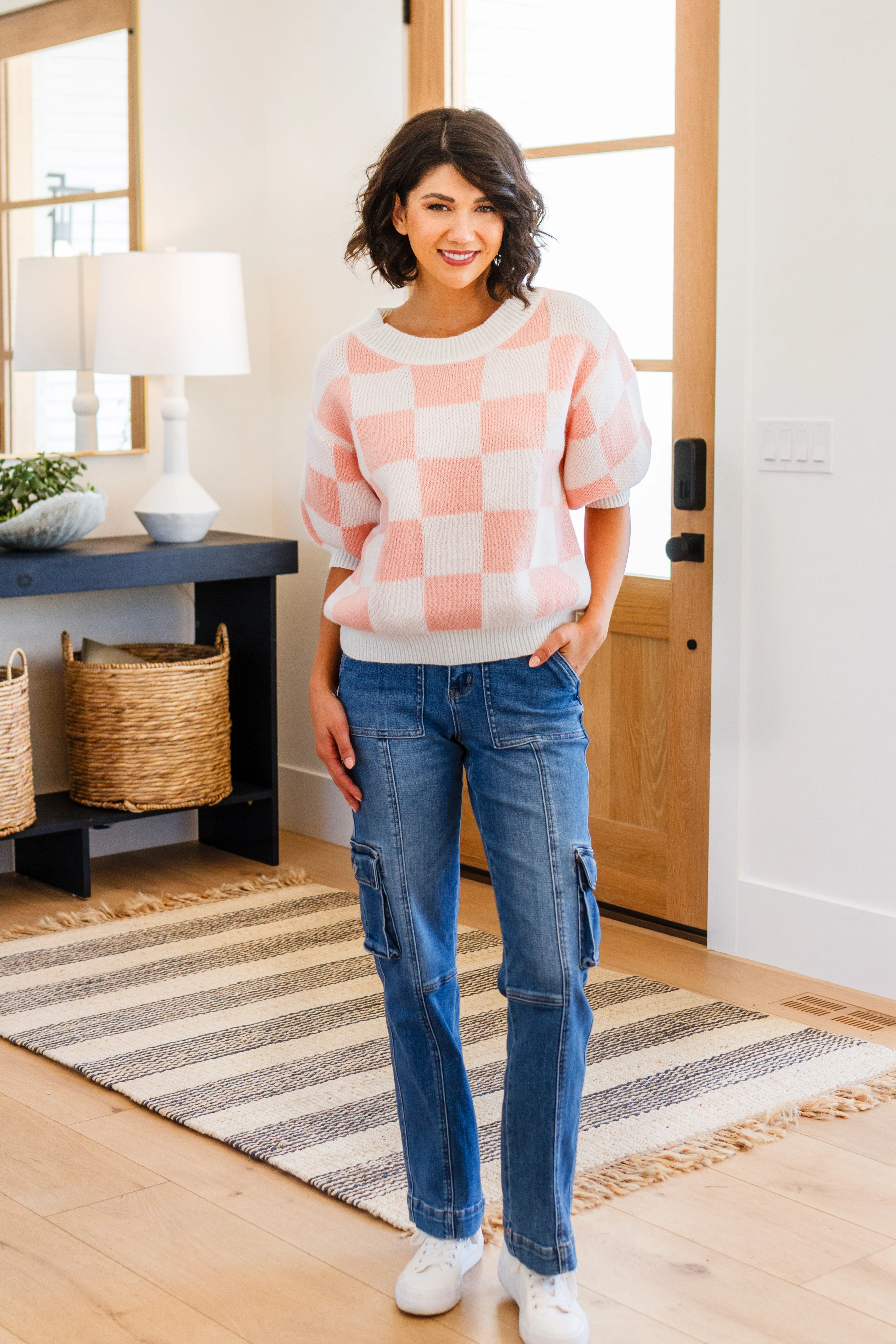 Start Me Up Checkered Sweater - 8/8/2023 - Image 10