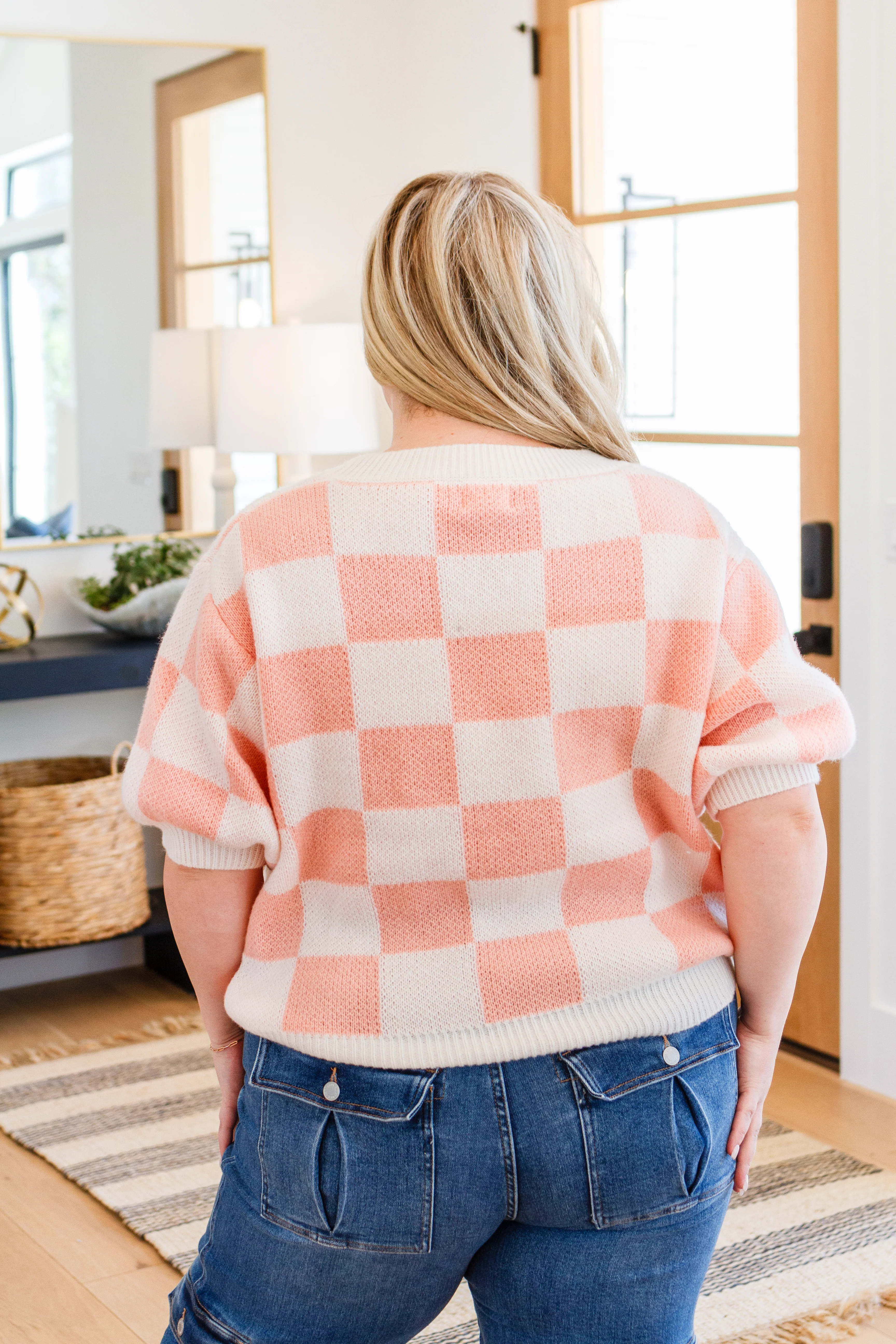 Start Me Up Checkered Sweater - 8/8/2023 - Image 5
