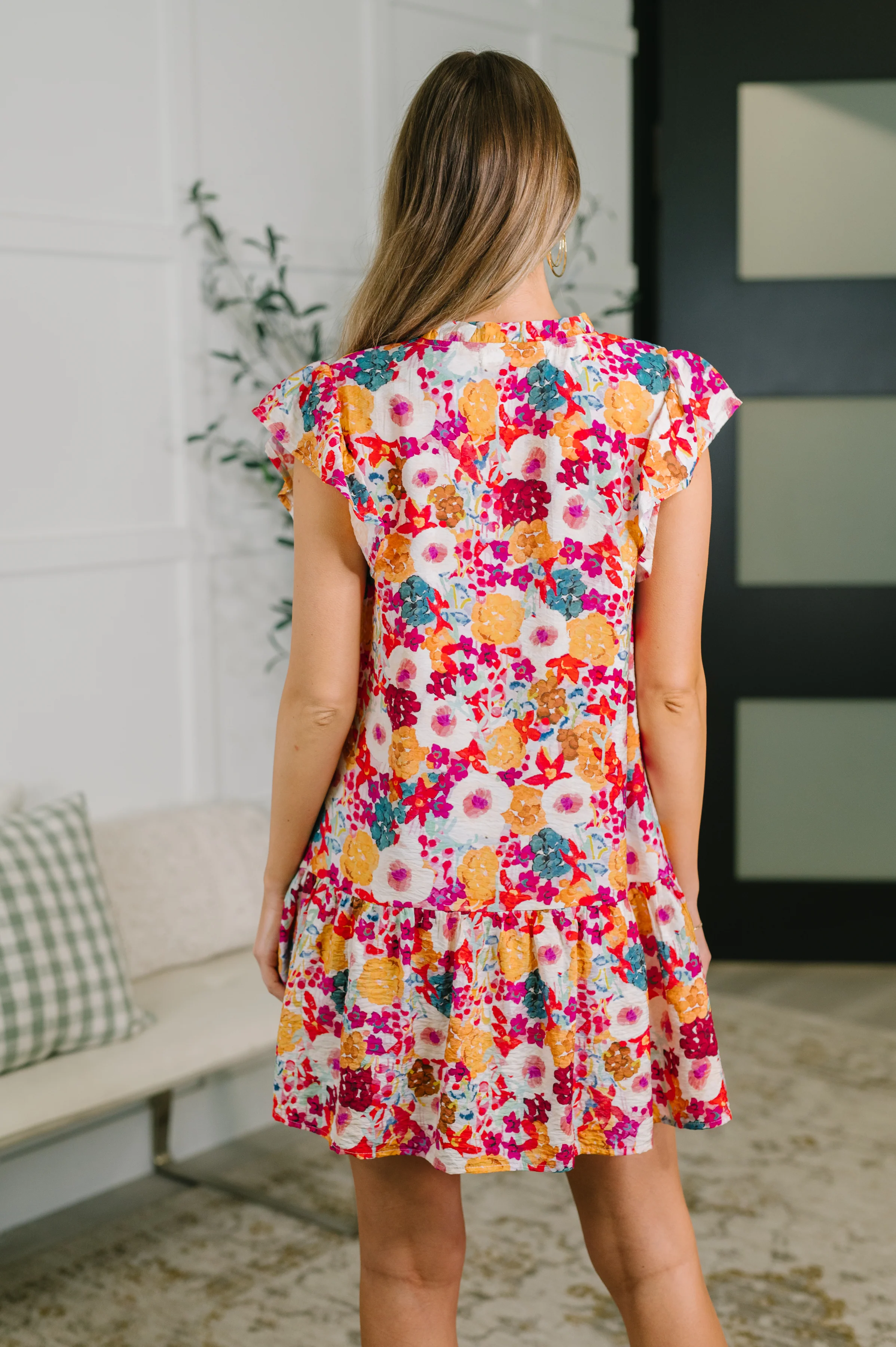 Start of Something Great Flutter Sleeve Floral Dress - 5/15/2026 NEW - Image 4