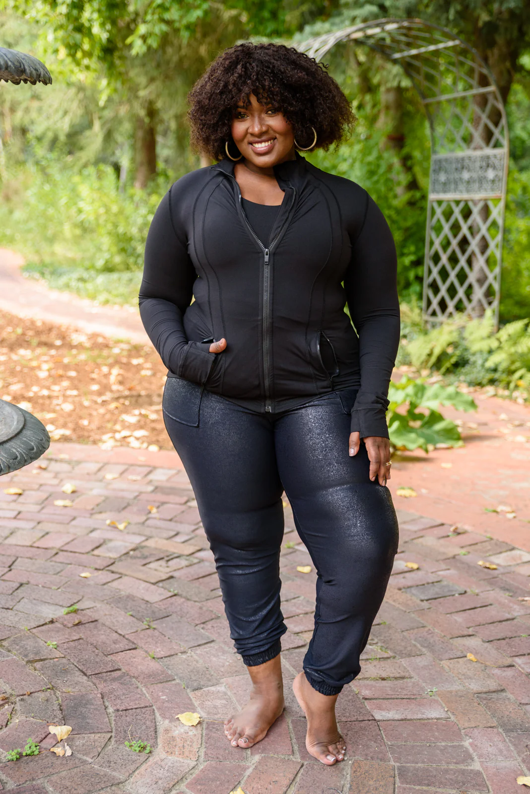 Staying Swift Activewear Jacket In Black - 9/29/2022 - Image 10