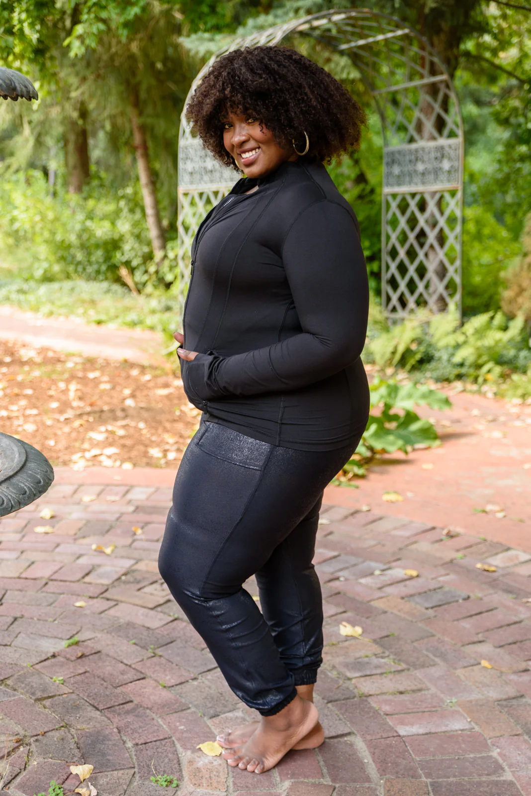 Staying Swift Activewear Jacket In Black - 9/29/2022 - Image 11