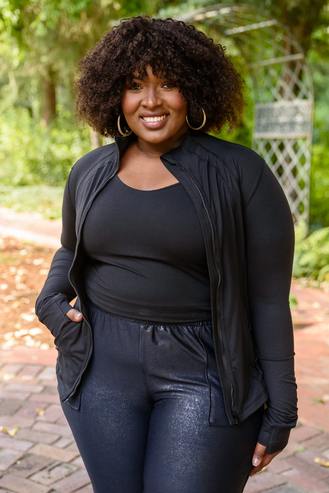 Staying Swift Activewear Jacket In Black - 9/29/2022 - Image 13