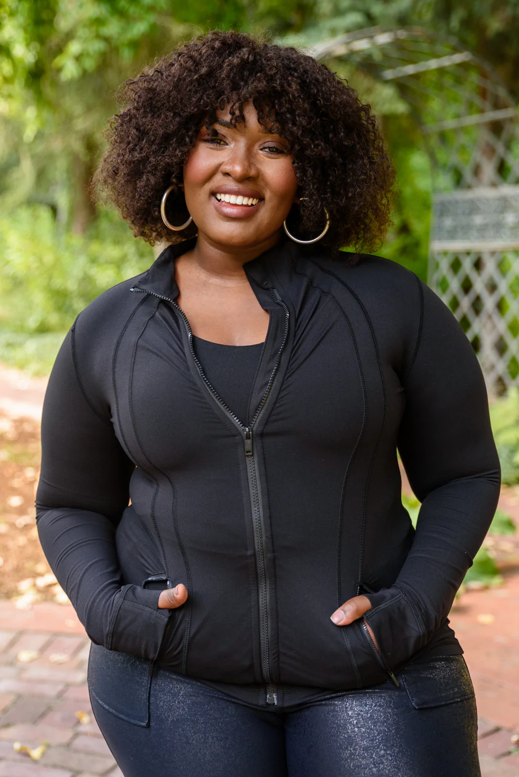Staying Swift Activewear Jacket In Black - 9/29/2022 - Image 9