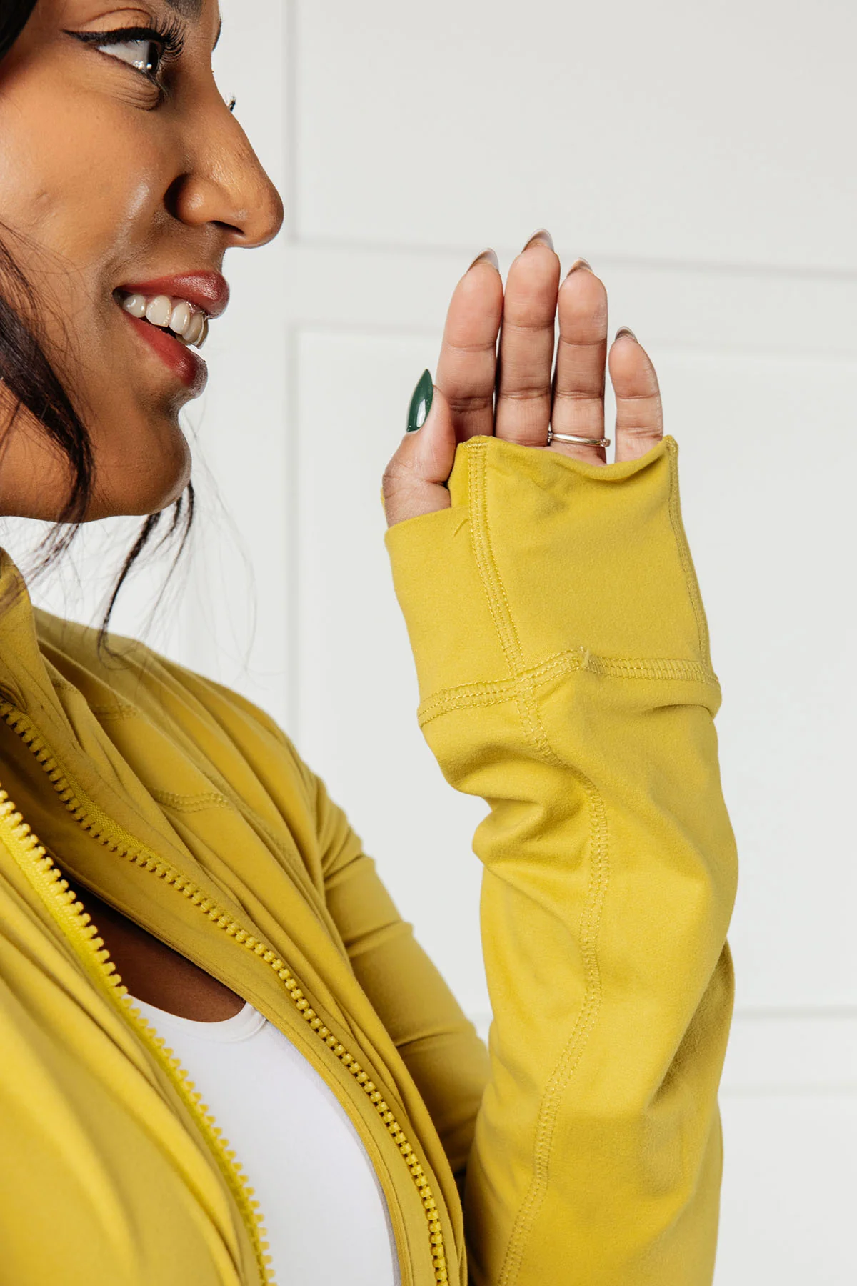 Staying Swift Activewear Jacket in Yellow Pear - 1/2/2025 - Image 8
