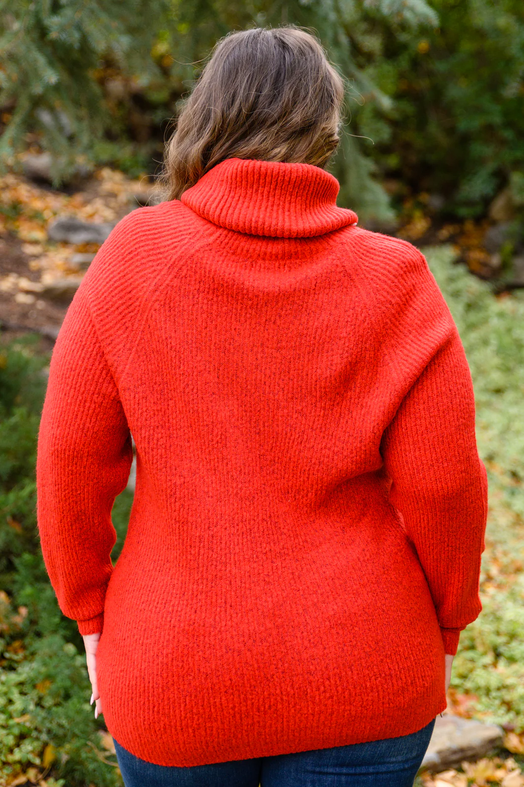 Steady Pace Roll Neck Sweater In Red - 11/17/2022 - Image 3