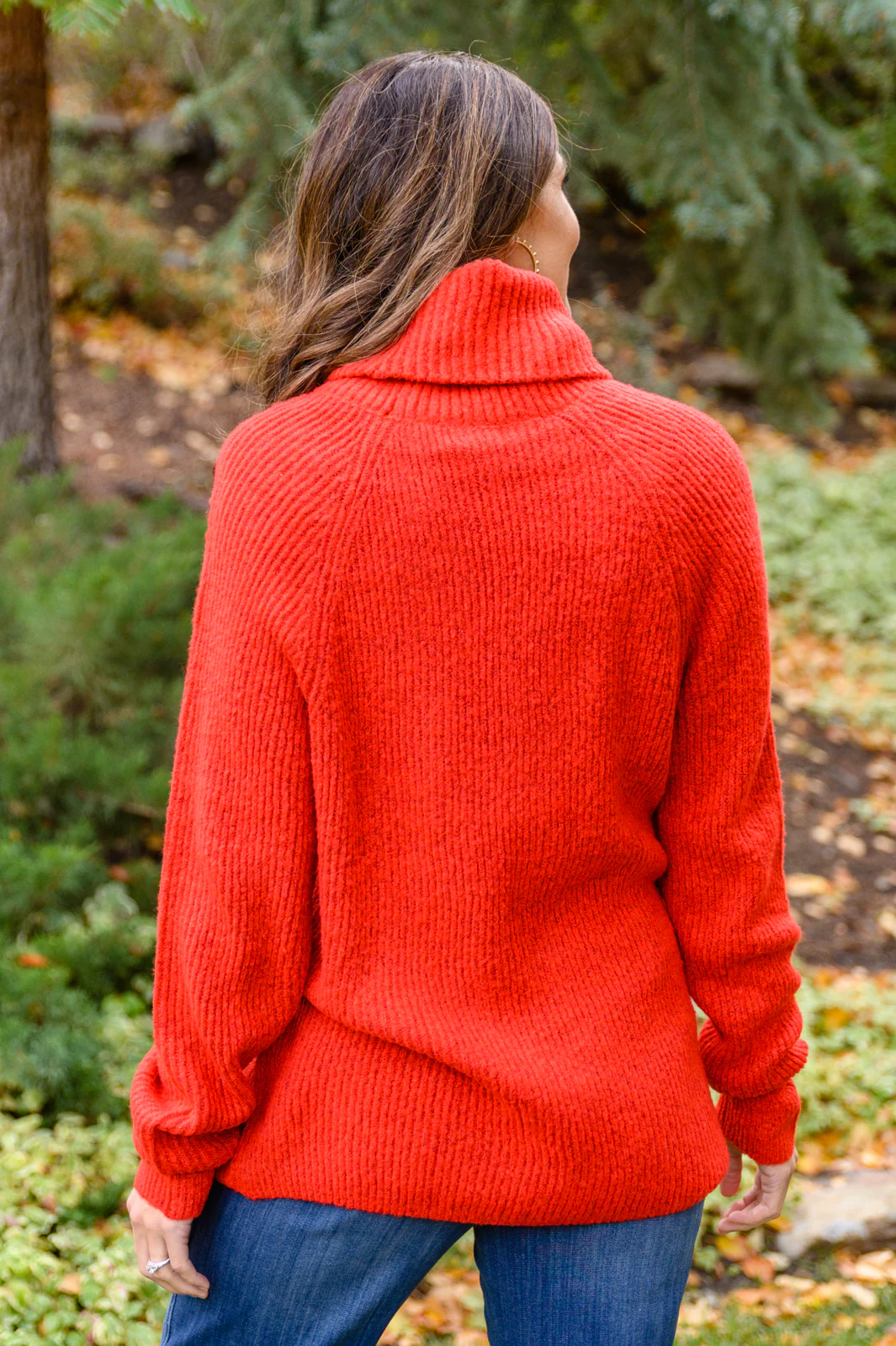Steady Pace Roll Neck Sweater In Red - 11/17/2022 - Image 8