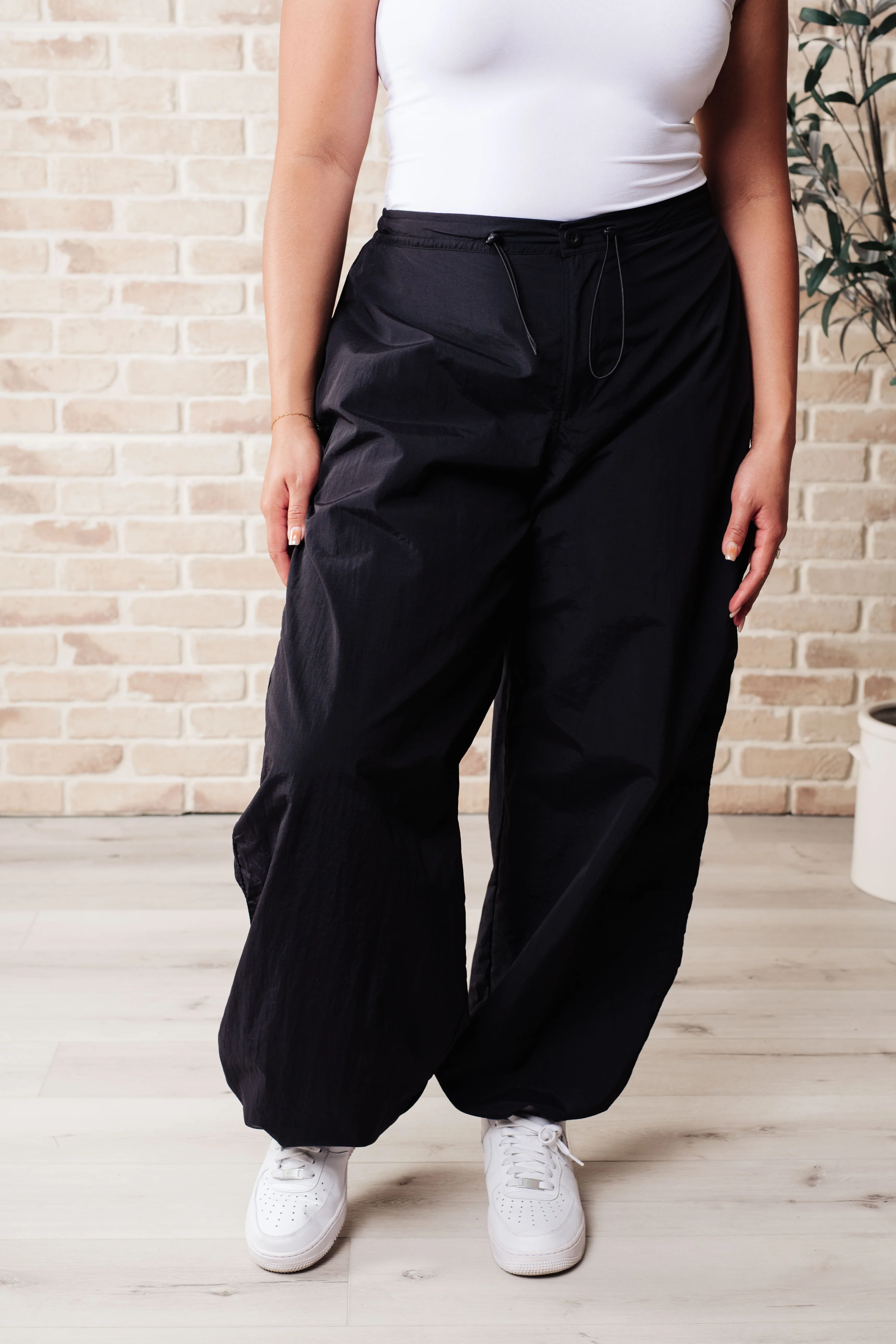 Step Up Joggers in Black - 7/2/2024
