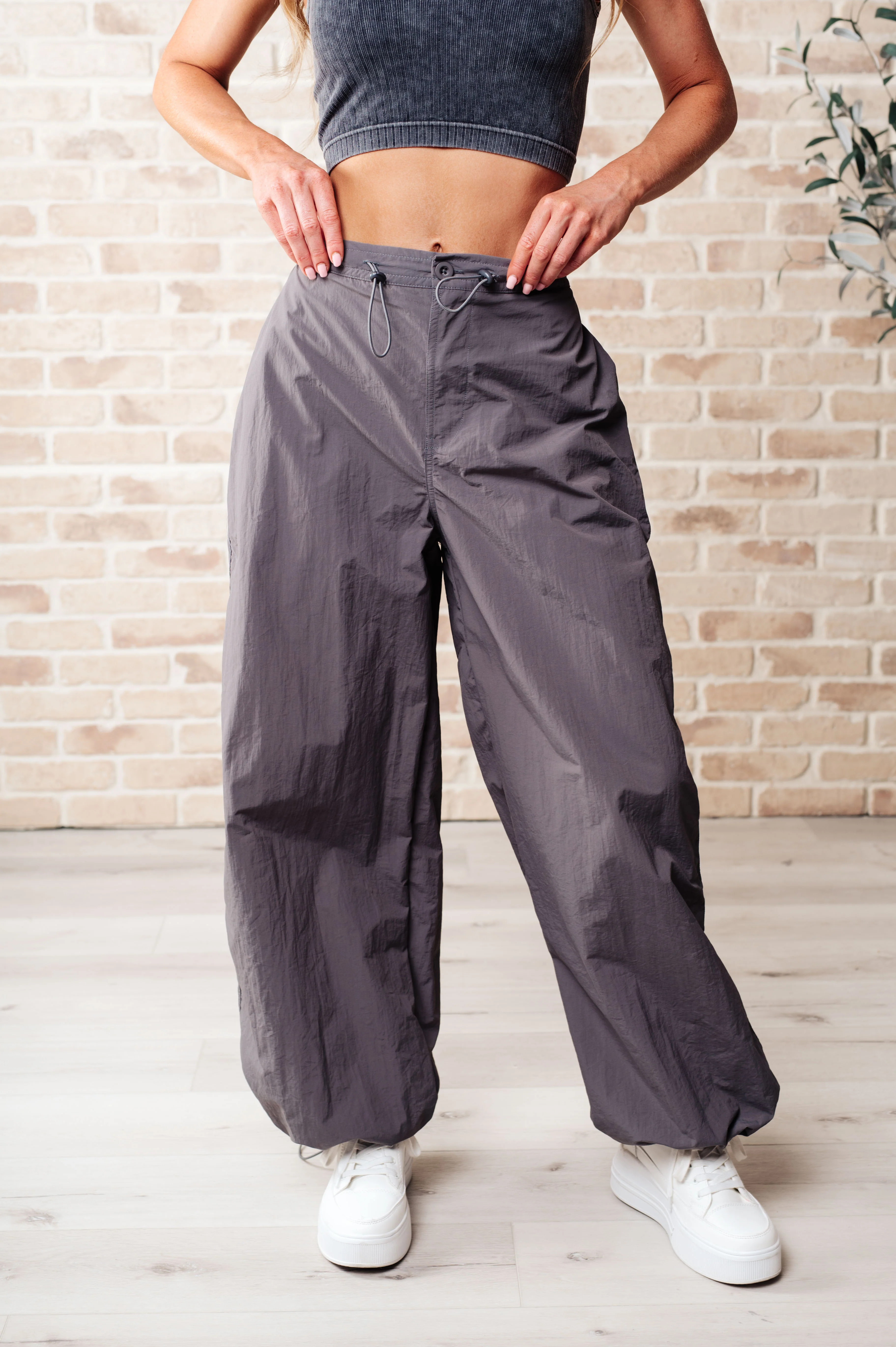 Step Up Joggers in Grey - 7/2/2024