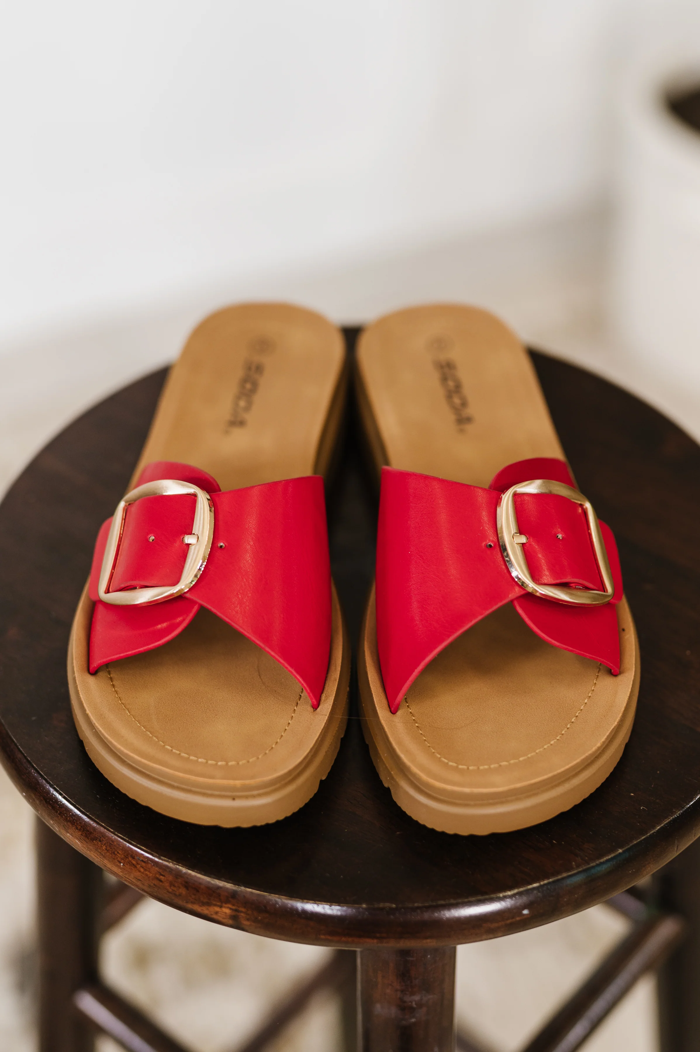 Strawberry Slip on Slide in Delight Red - 7/1/2025 - Image 3
