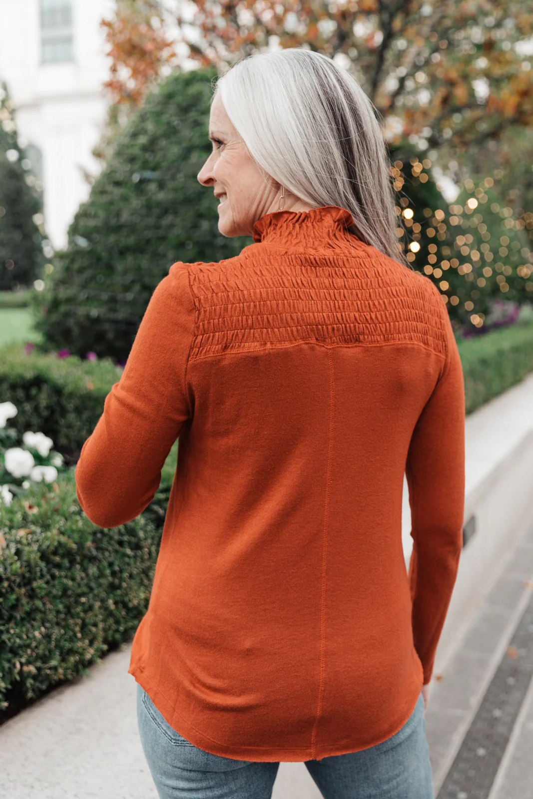 Stylin Girl Turtleneck in Rust - 12/7/2021 - Image 12