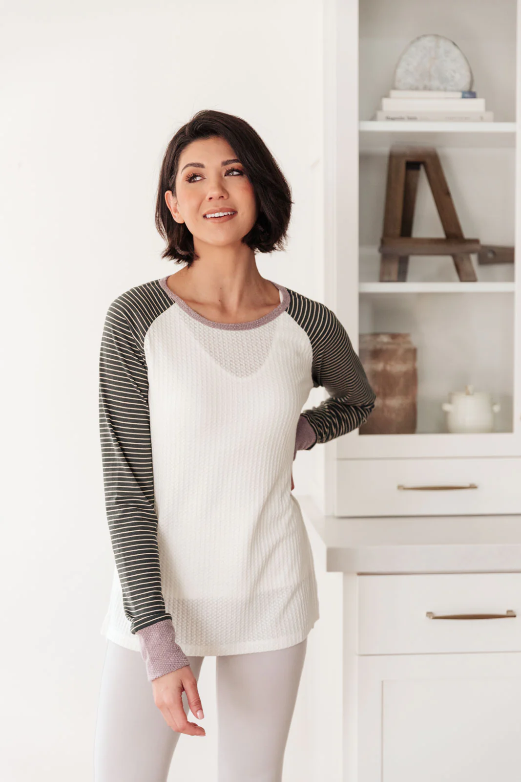 Suave Stripes Raglan Top - 2/8/2022 - Image 14