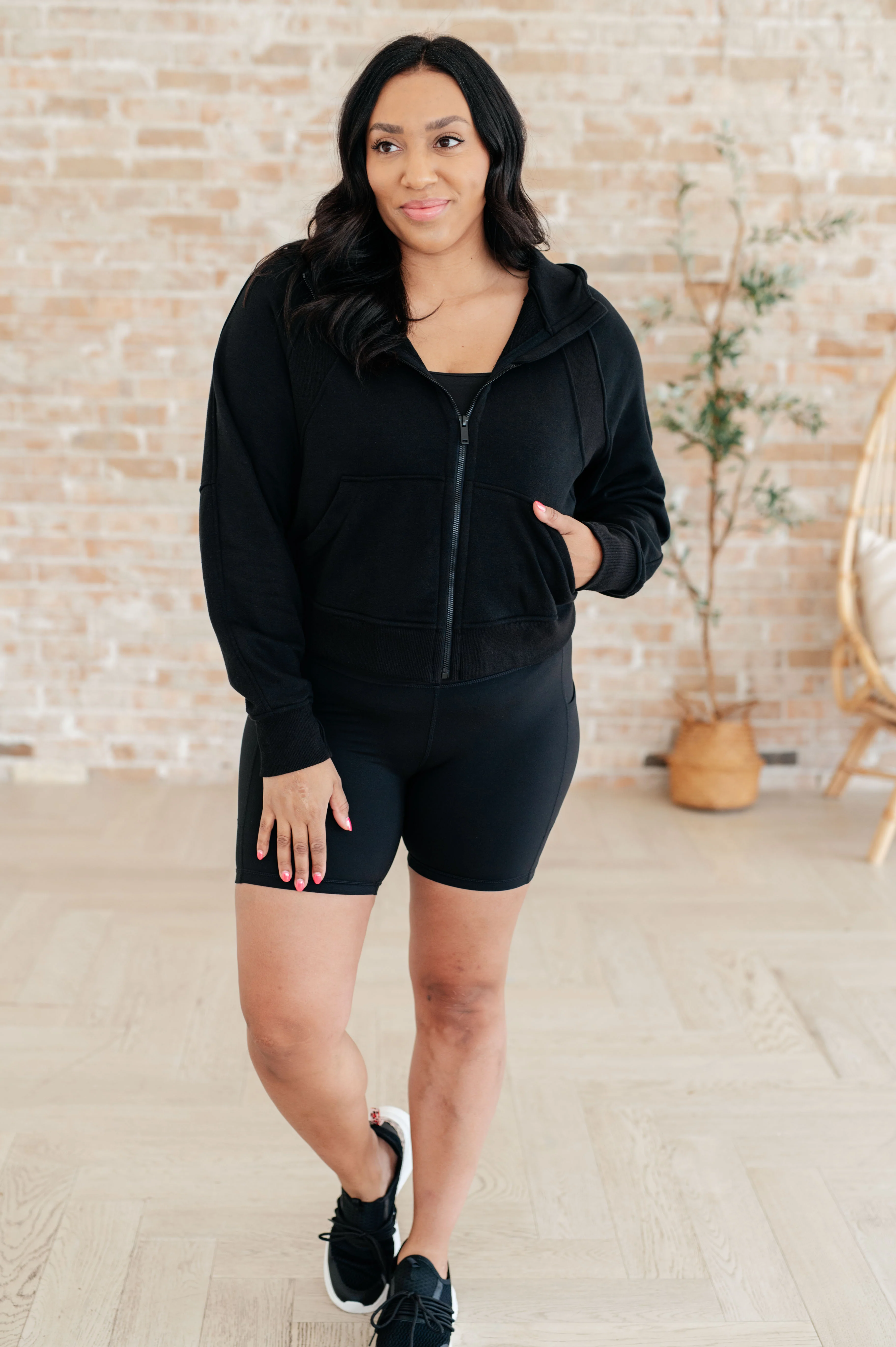 Sun or Shade Zip Up Jacket in Black - 4/3/2024 - Image 3