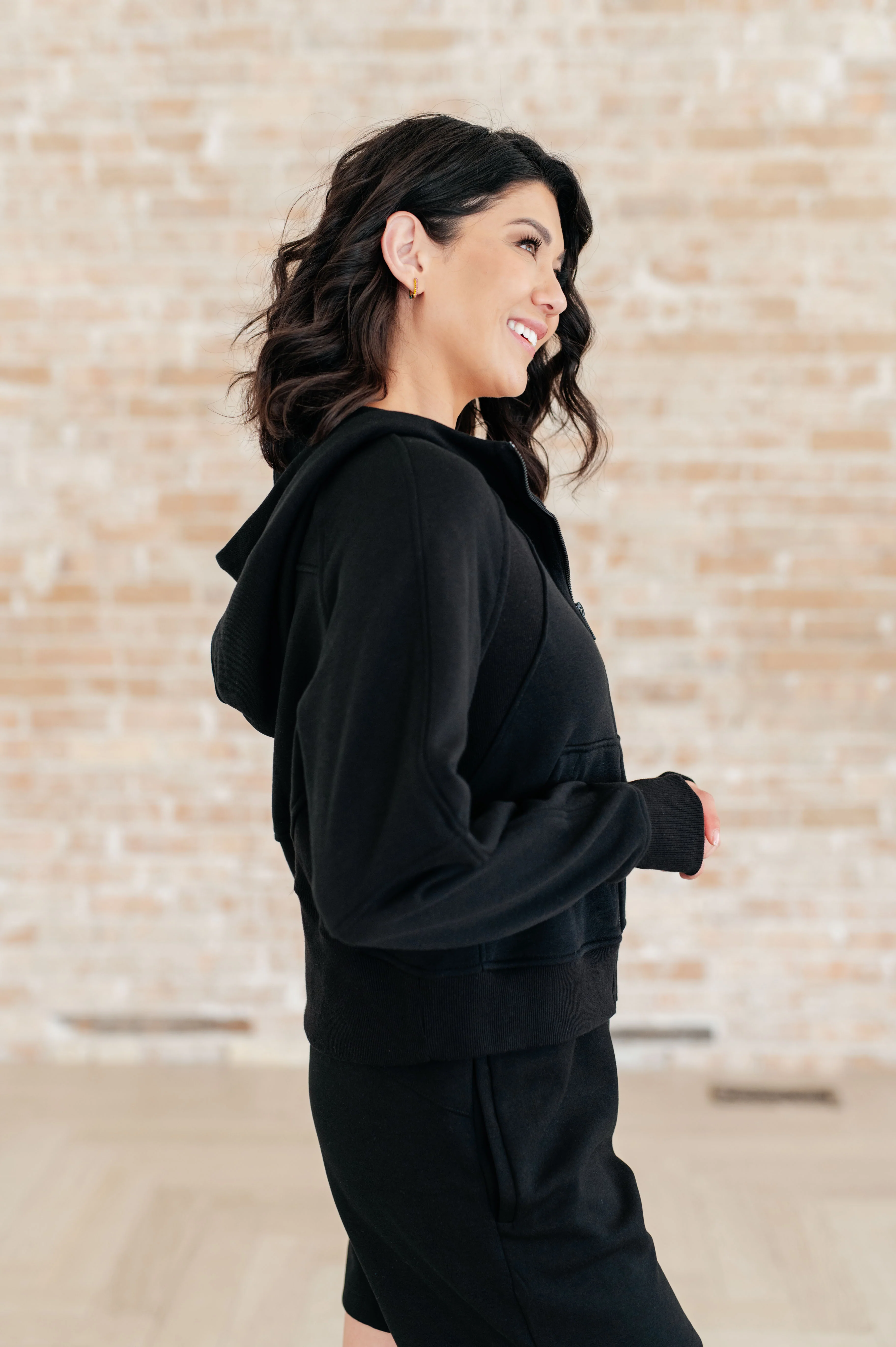 Sun or Shade Zip Up Jacket in Black - 4/3/2024 - Image 8