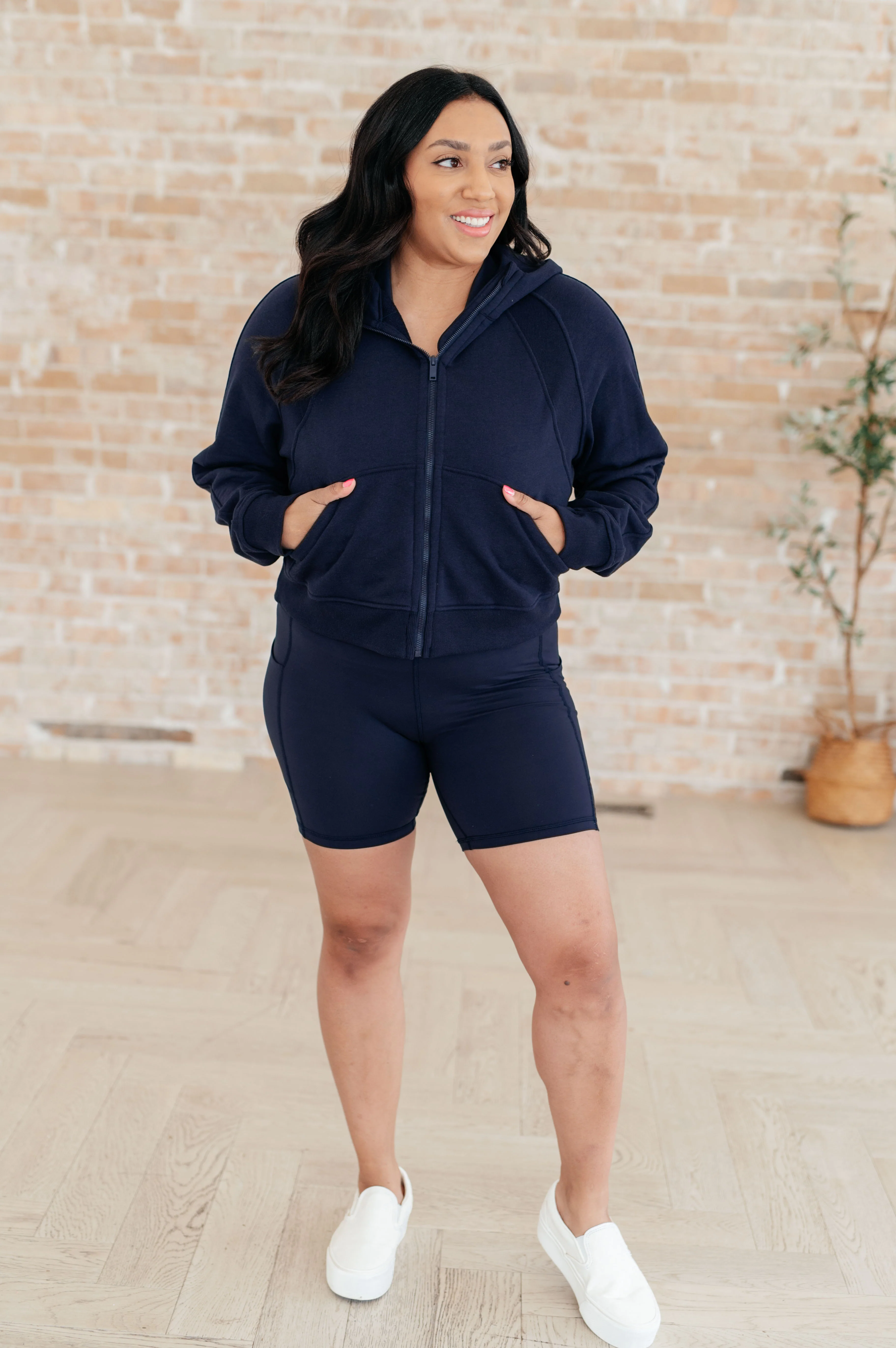 Sun or Shade Zip Up Jacket in Navy - 4/3/2024 - Image 4