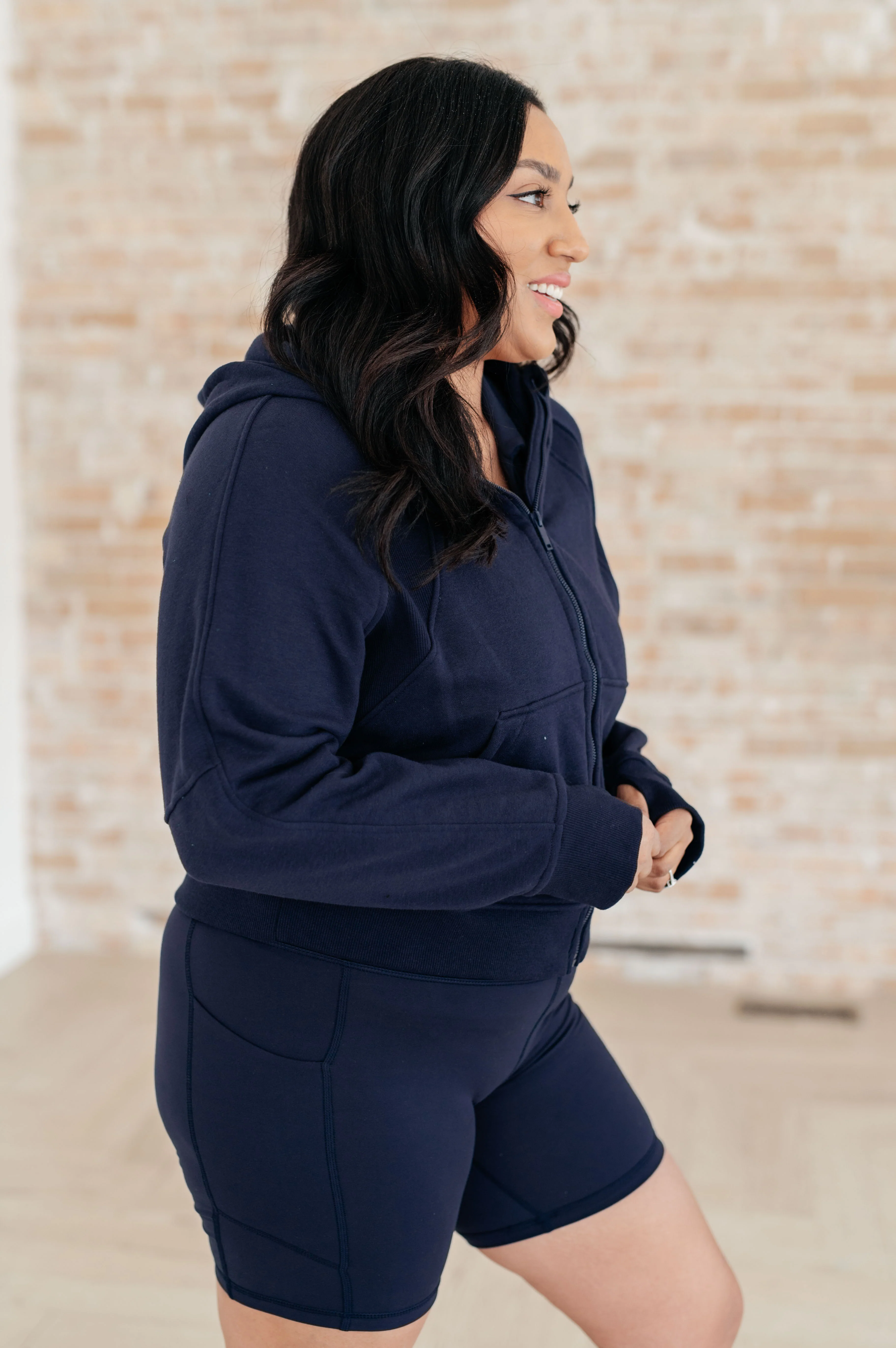 Sun or Shade Zip Up Jacket in Navy - 4/3/2024 - Image 5