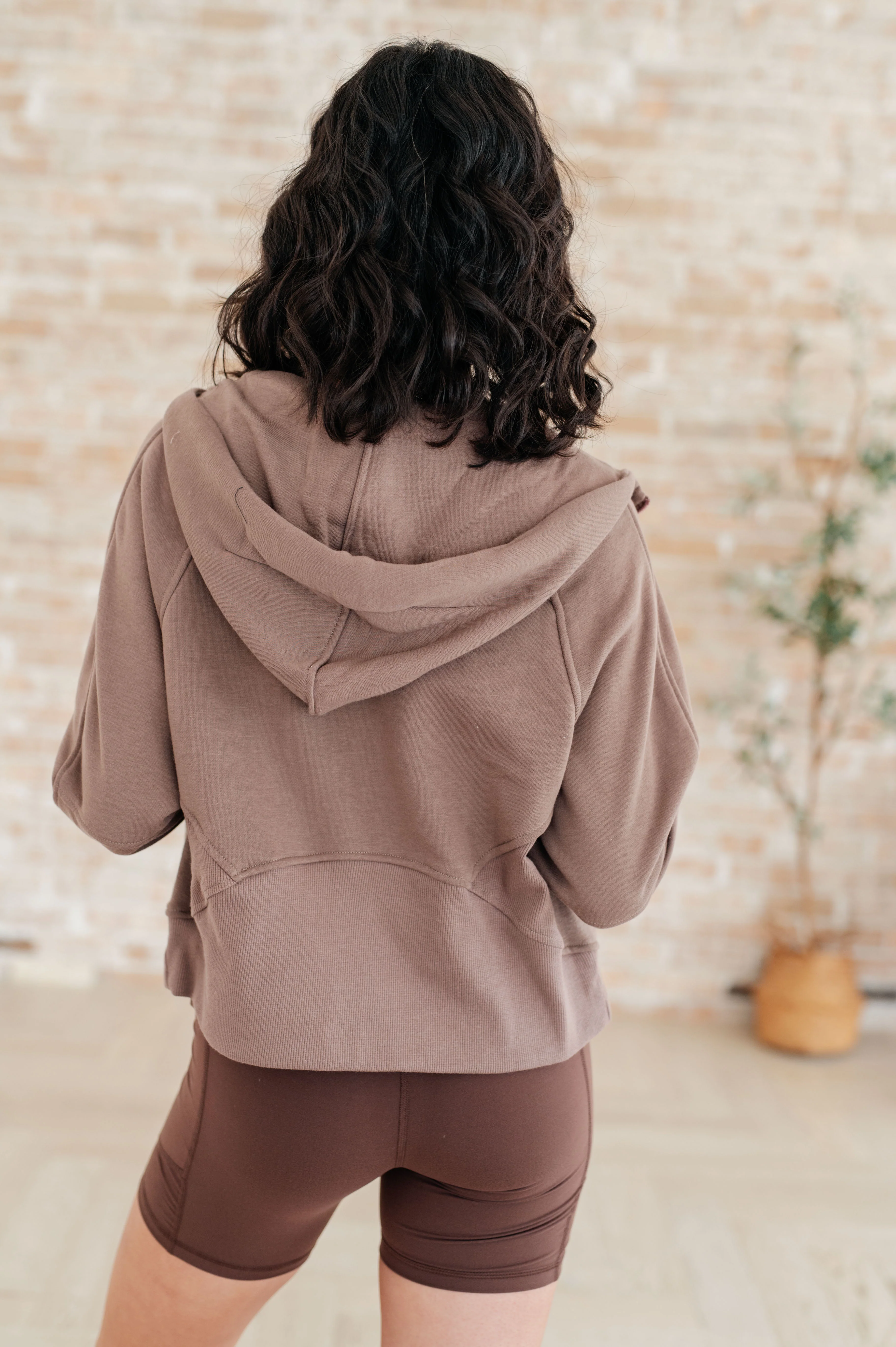 Sun or Shade Zip Up Jacket in Smokey Brown - 4/3/2024 - Image 8