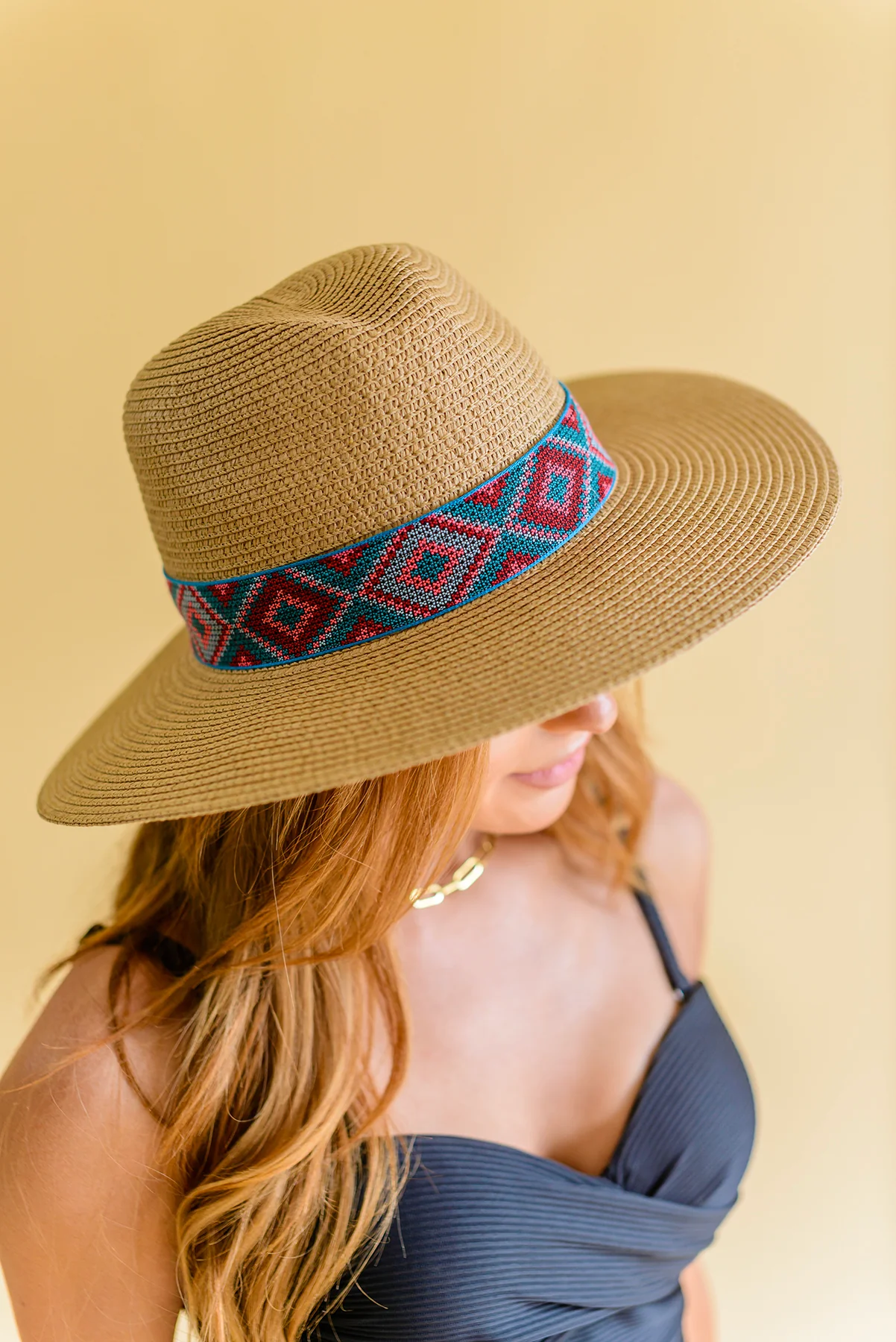 Sunny Rays Banded Accent Panama Hat - 3/31/2023 - Image 11