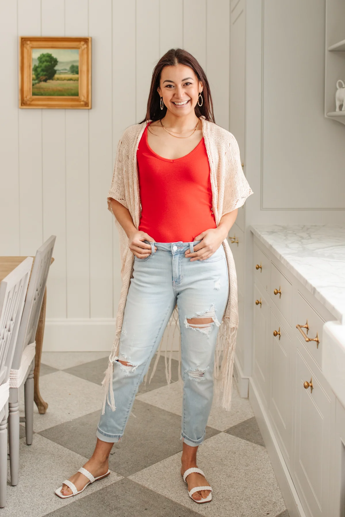 Super Light Destroyed Boyfriend Jeans - 3/29/2022 - Image 16