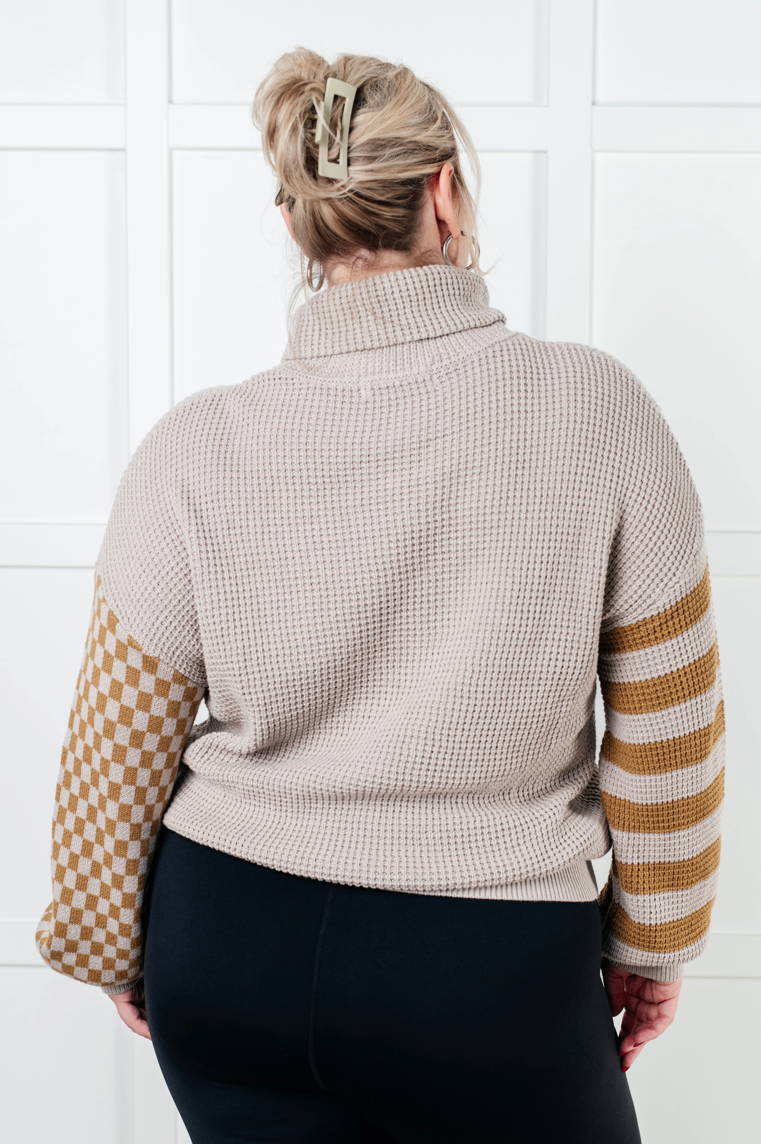 Super Seasonal Patchwork Waffle Knit Sweater - 10/20/2025 - Image 7