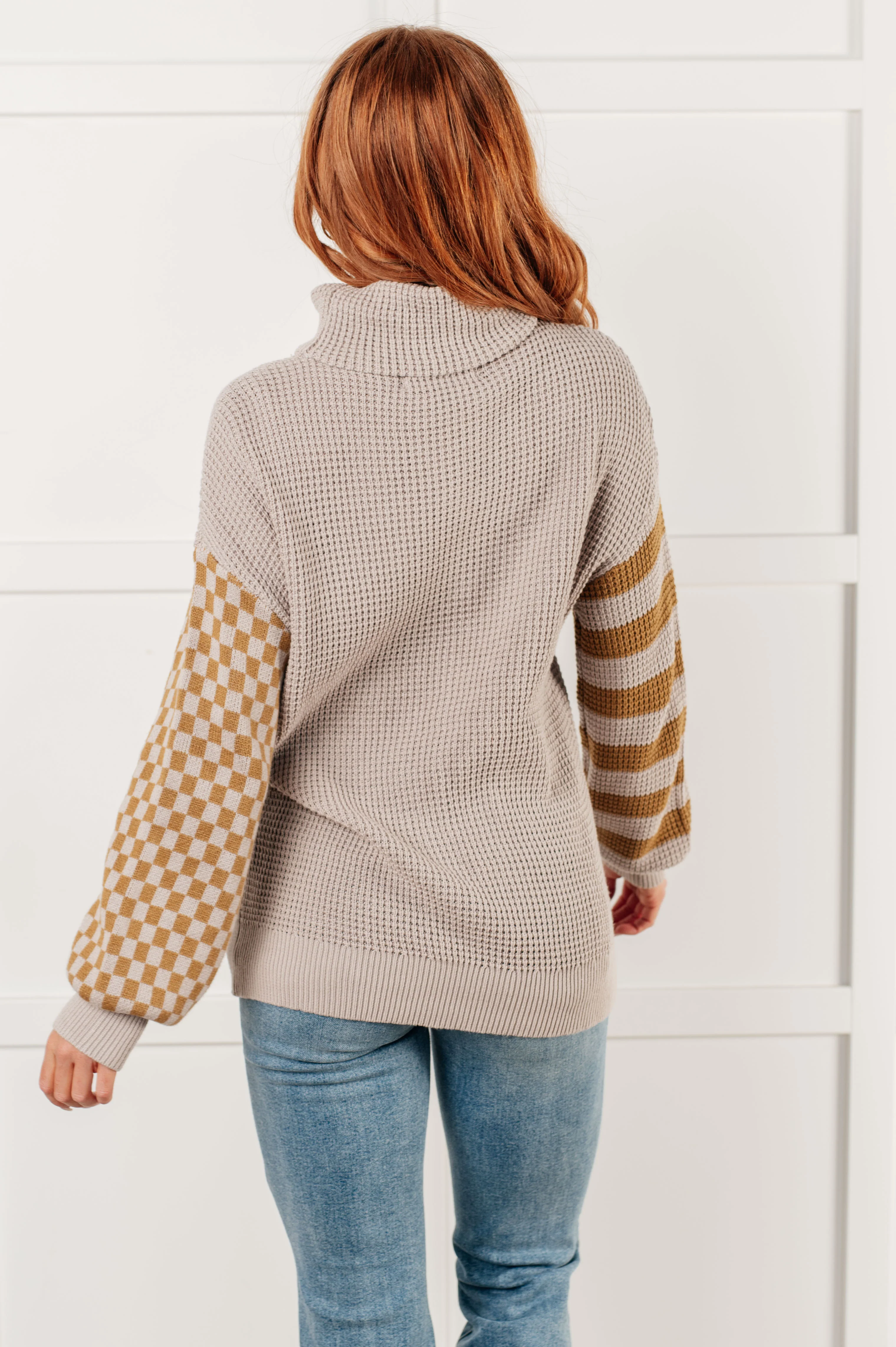 Super Seasonal Patchwork Waffle Knit Sweater - 10/20/2025 - Image 8