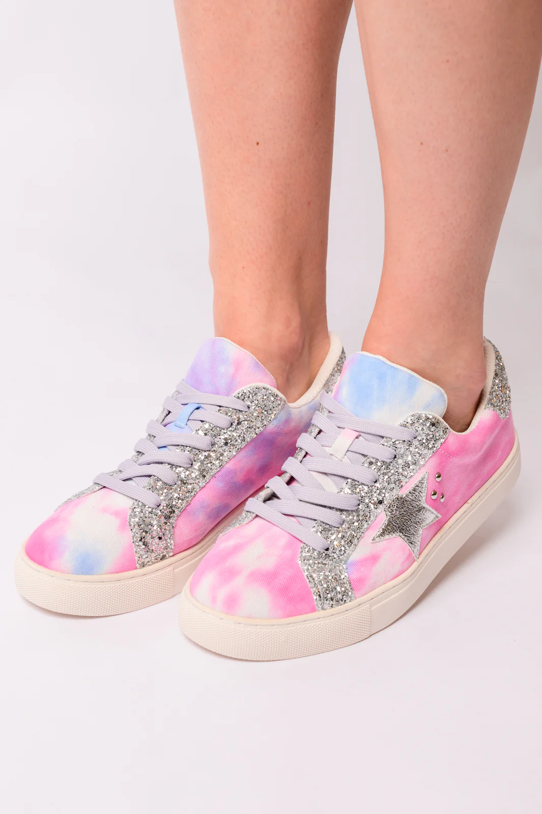 Supernova Sneakers in Pastel Tie Dye - 6/19/2024 Corkys - Image 4