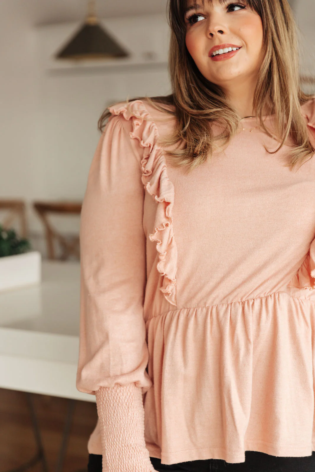 Sweet Confession Top In Blush - 1/27/2022 - Image 5