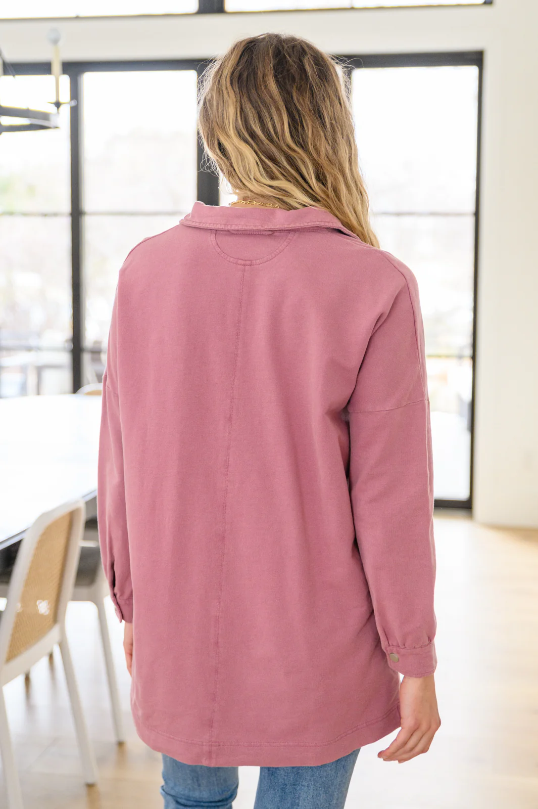 Sweet Crush Collar Pullover in Mauve - 12/20/2022 - Image 4